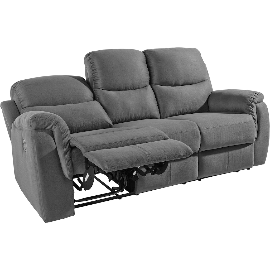 ATLANTIC home collection 3-Sitzer, mit Relaxfunktion und Federkern