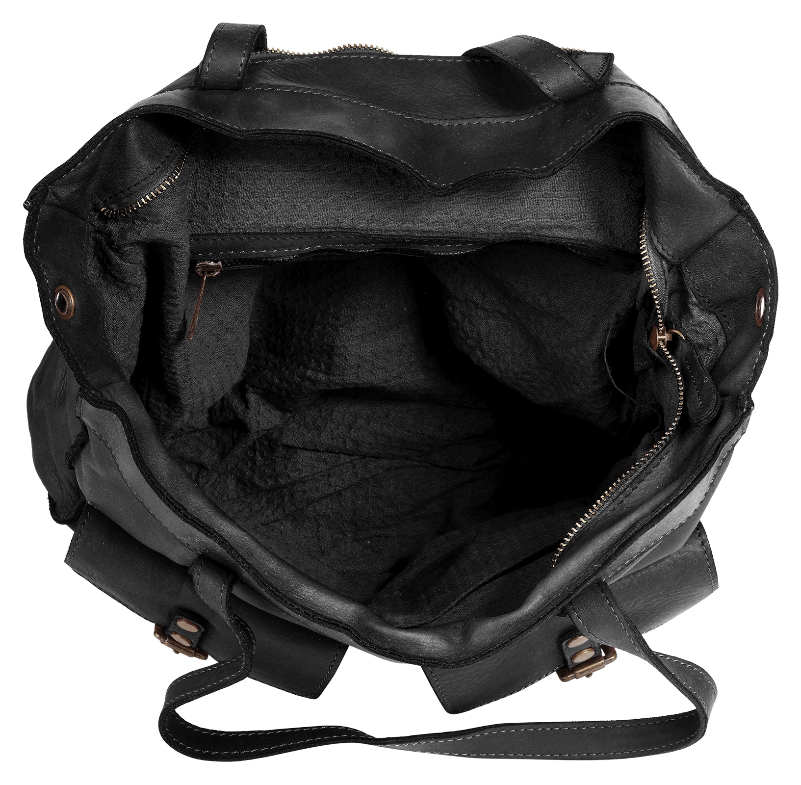 Samantha Look Shopper echt Leder, Made in Italy