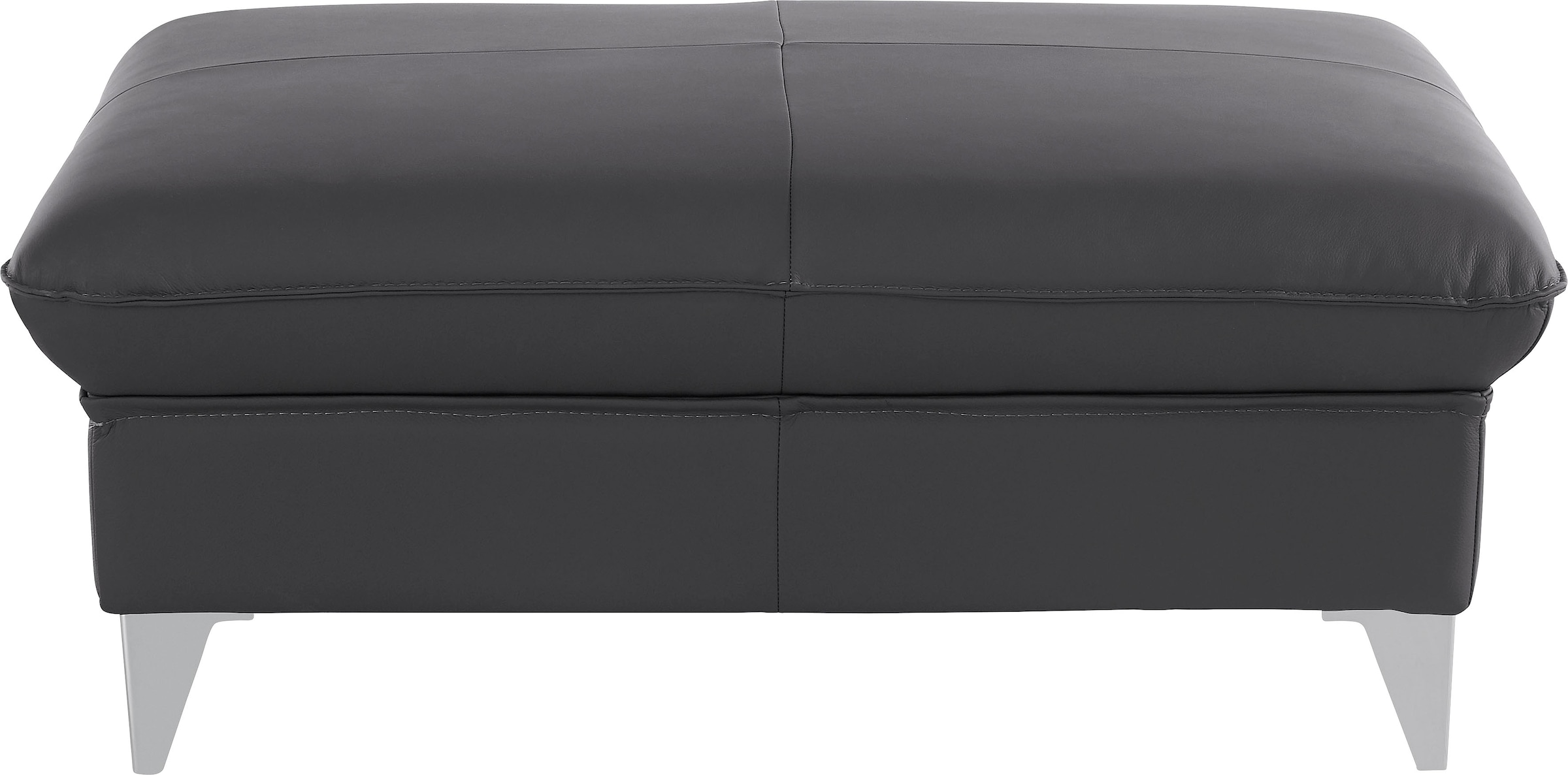 COTTA Polstergarnitur »Caluso L-Form«, (2 tlg.), Set bestehend aus: Ecksofa mit Kopfteilverstellung & Hocker