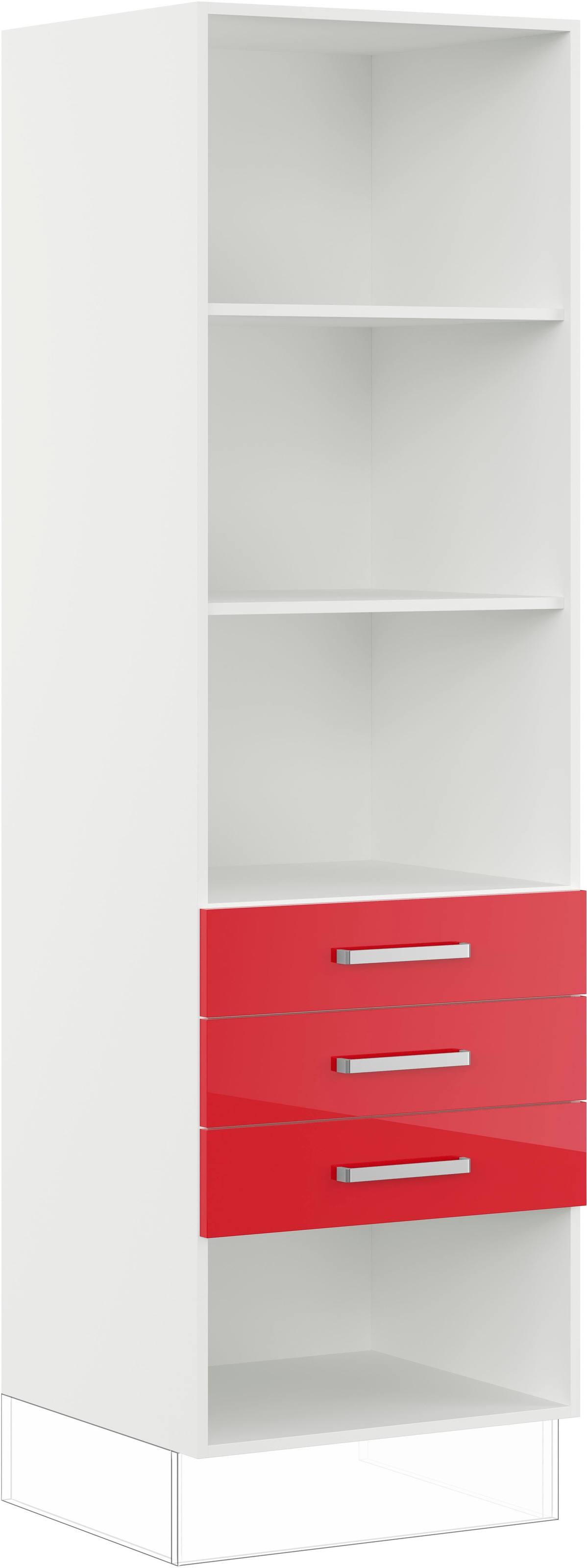 IMPULS KÜCHEN Seitenschrank »"Turin", Breite/Höhe: 60/190,7 cm, mit Soft-Cl günstig online kaufen
