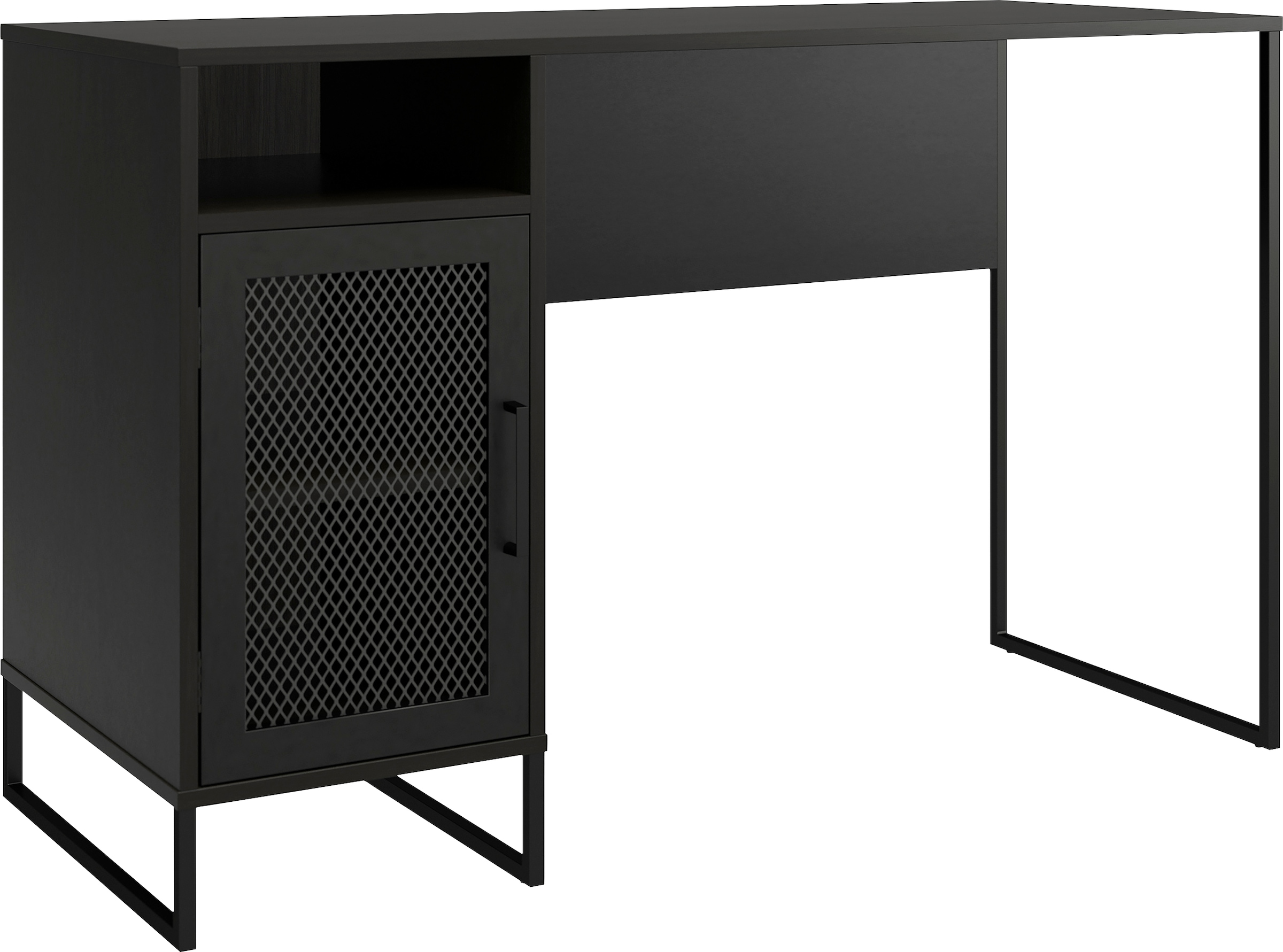 Dorel Home Schreibtisch »Purdue«, (1 St.), Tür mit Magnetverschluß, Gestell günstig online kaufen