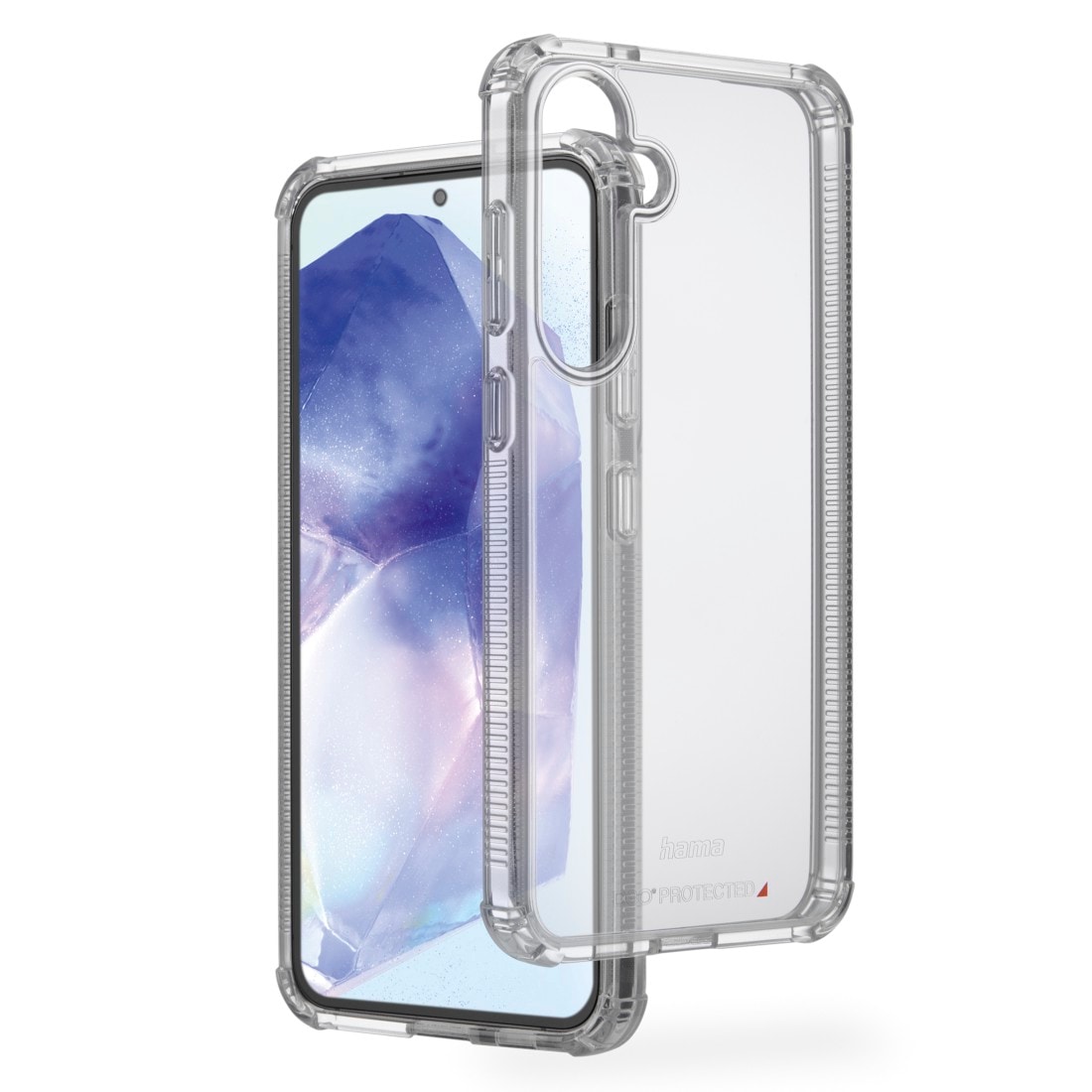 Hama Handyhülle »Handyhülle „Extreme Protect“ für Galaxy A55 5G (stoßfest, sturzsicher)«, Samsung Galaxy A55 5G, ohne schnelles Vergilben