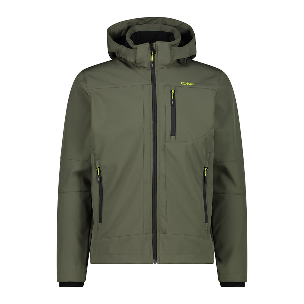 CMP Softshelljacke, mit Kapuze