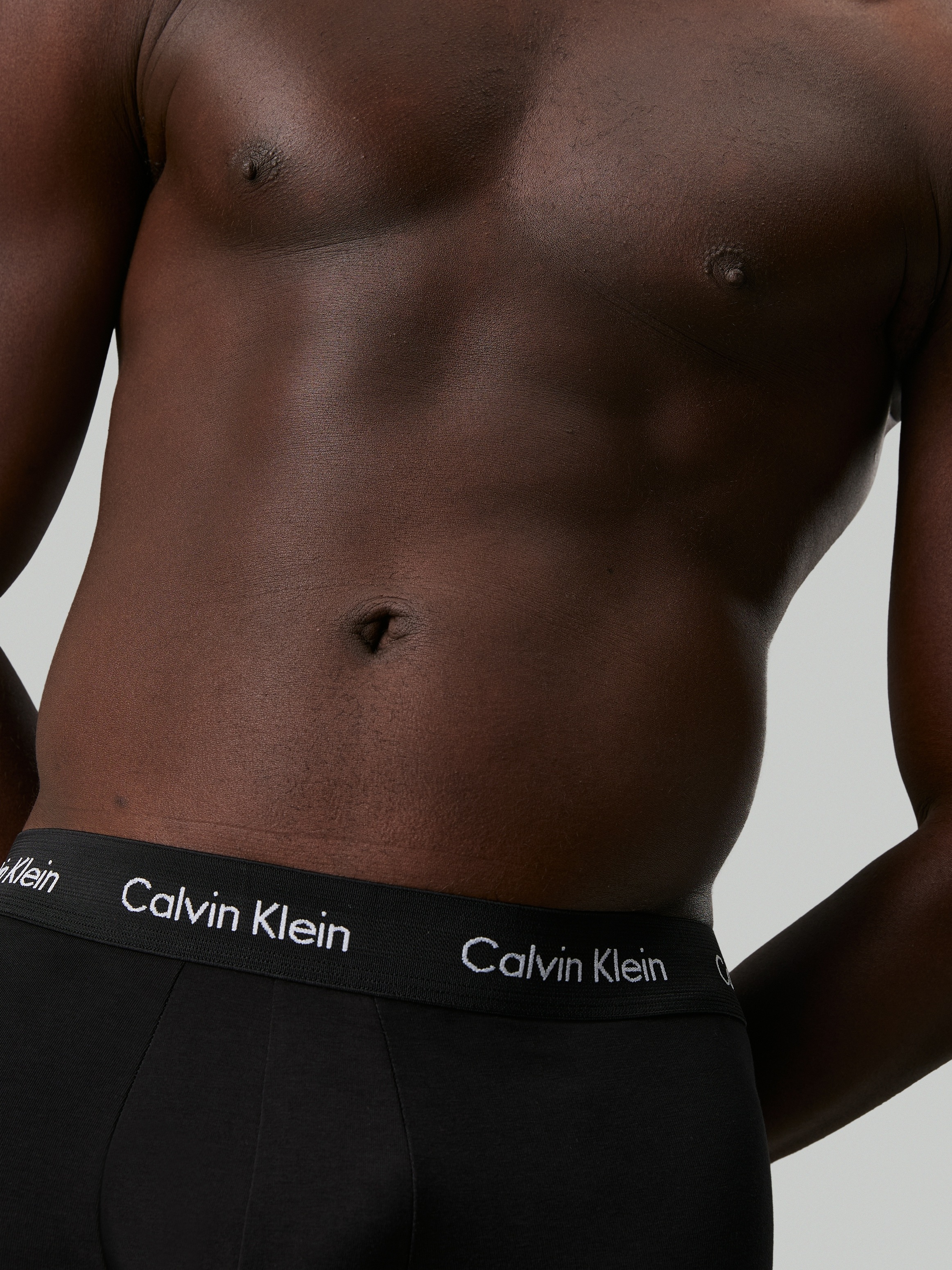 Calvin Klein Underwear Trunk »LOW RISE TRUNK 5PK« Packung, 5er-Pack,  mit Logo-Elastikbund (5 Stück)