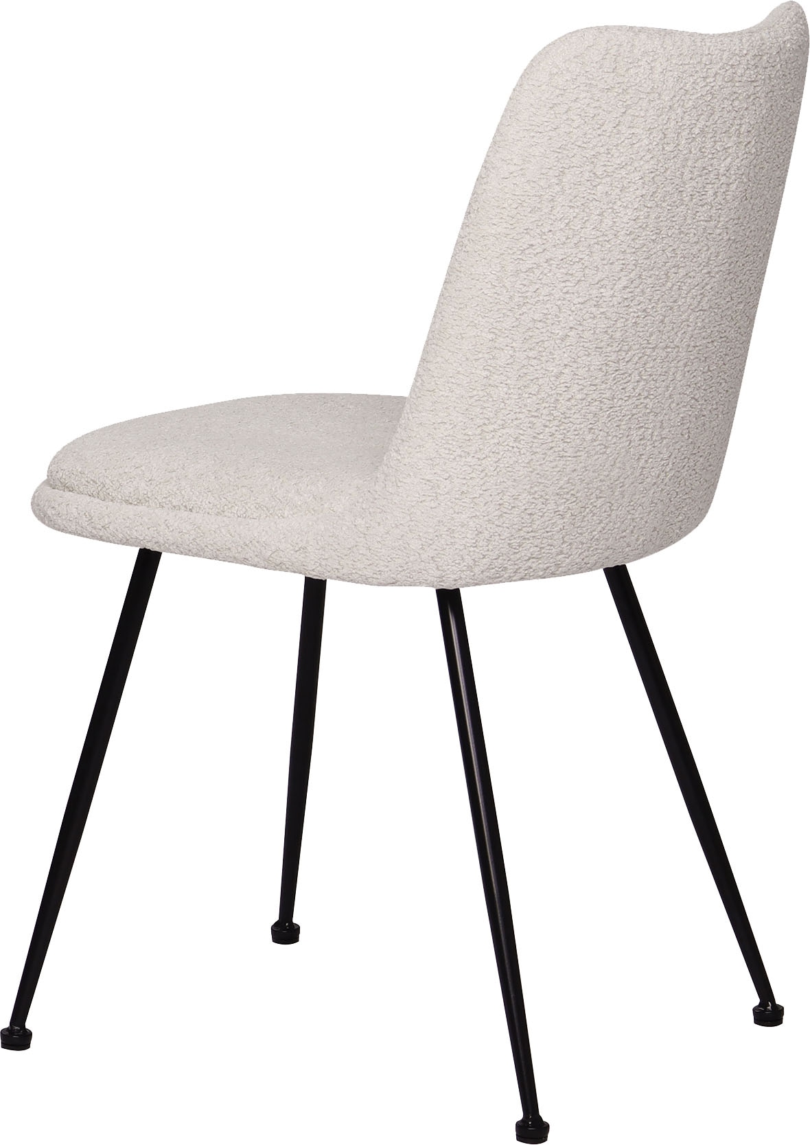 SIT 4-Fußstuhl, (Set), 2 St., Bouclé, Oeko-Tex zertifiziert