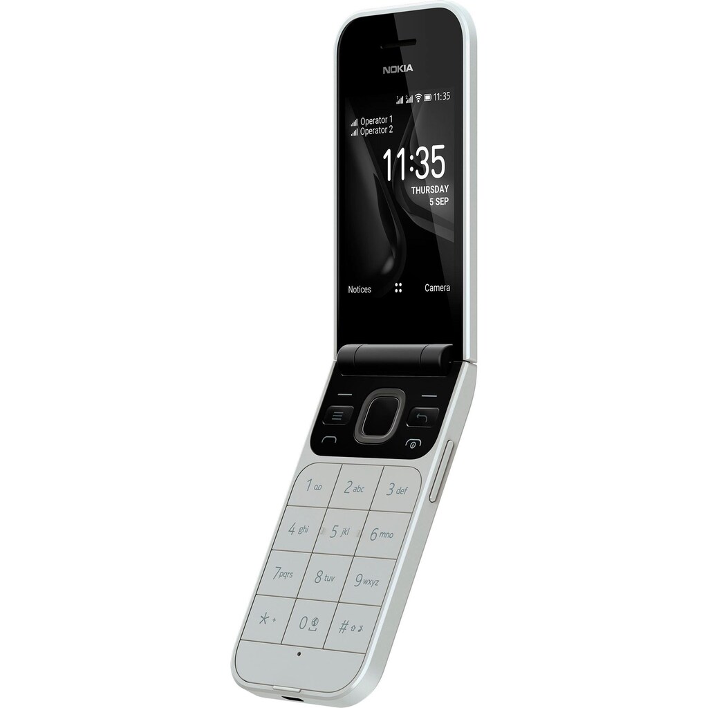 Nokia Klapphandy »2720«, grau, 7,1 cm/2,8 Zoll, 4 GB Speicherplatz, 2 MP Kamera