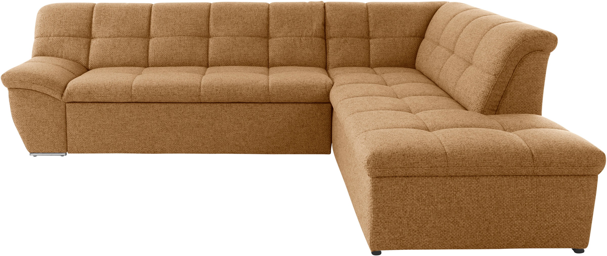 DOMO collection Ecksofa »Lagoa, moderne Sitzheftung, bequem und komfortabel günstig online kaufen
