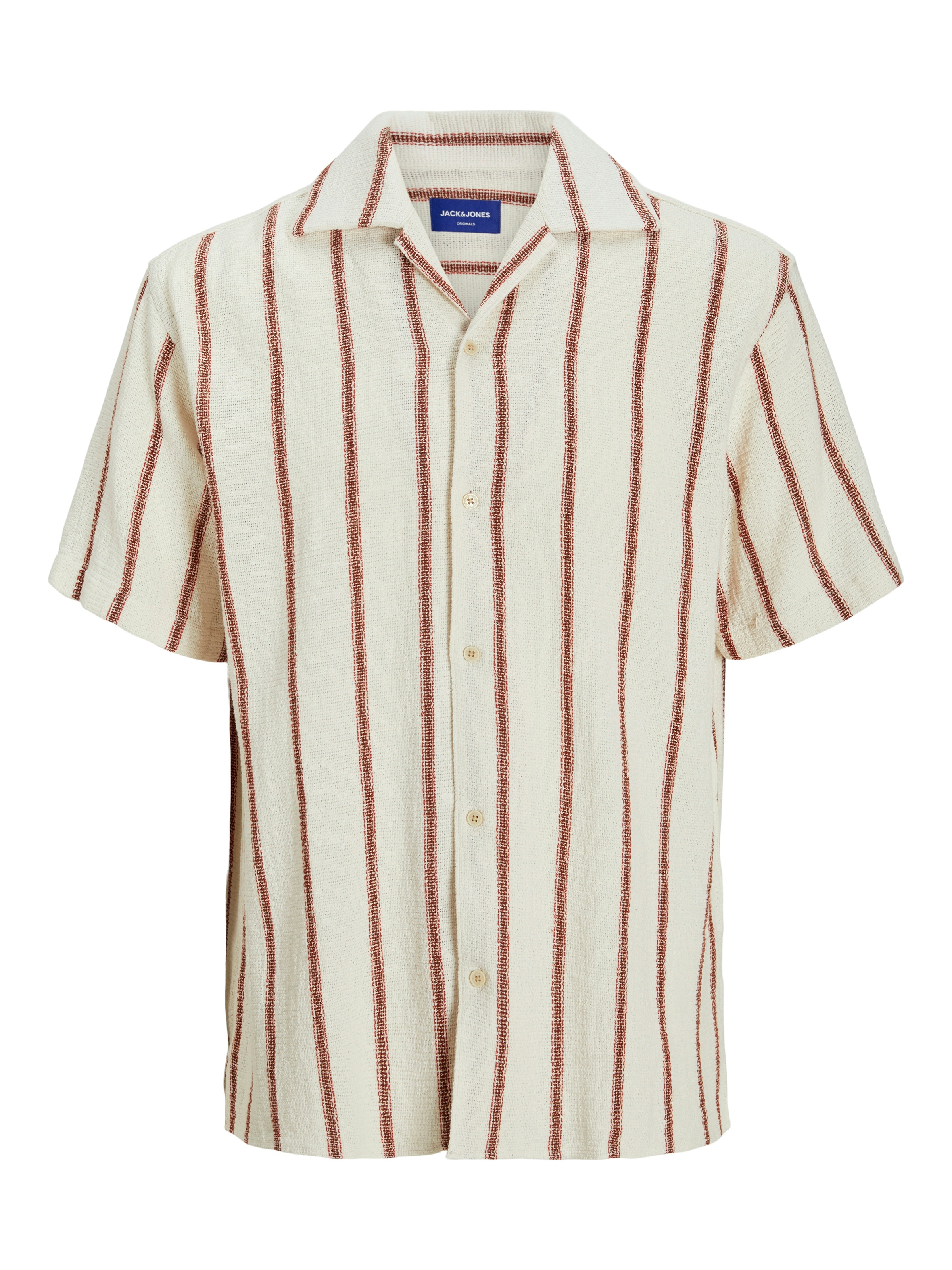 Jack & Jones Kurzarmhemd »JORCOBA STRIPE RESORT SHIRT SS SN«
