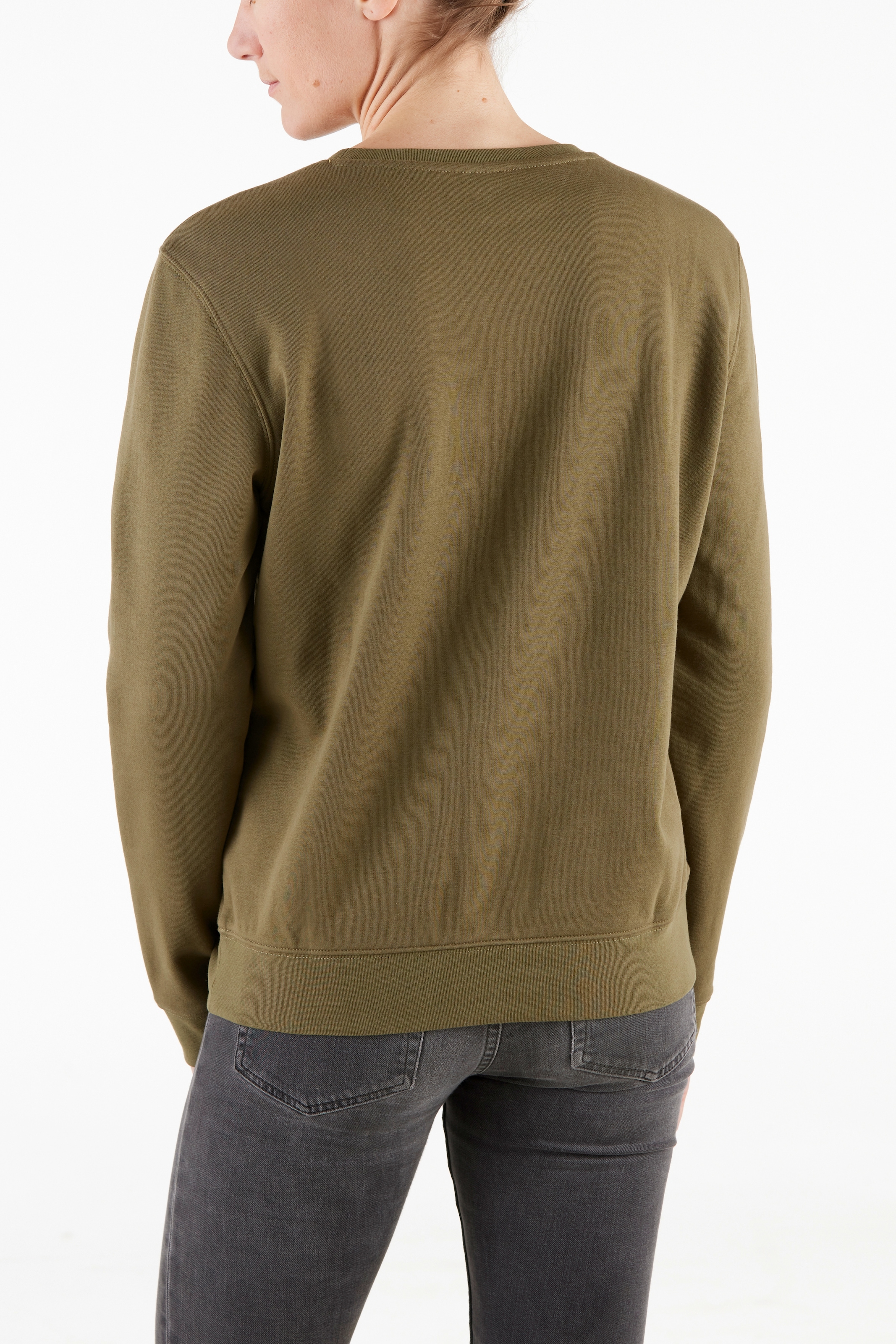 Northern Country Sweatshirt, für bestellen trägt leicht Baumwollmix, und locker Damen sich aus soften