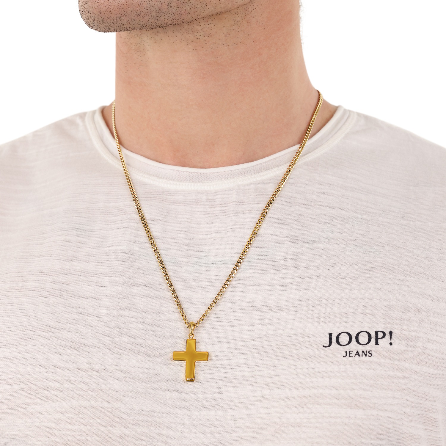 JOOP! Kette mit Anhänger »Kreuz, 2039828«
