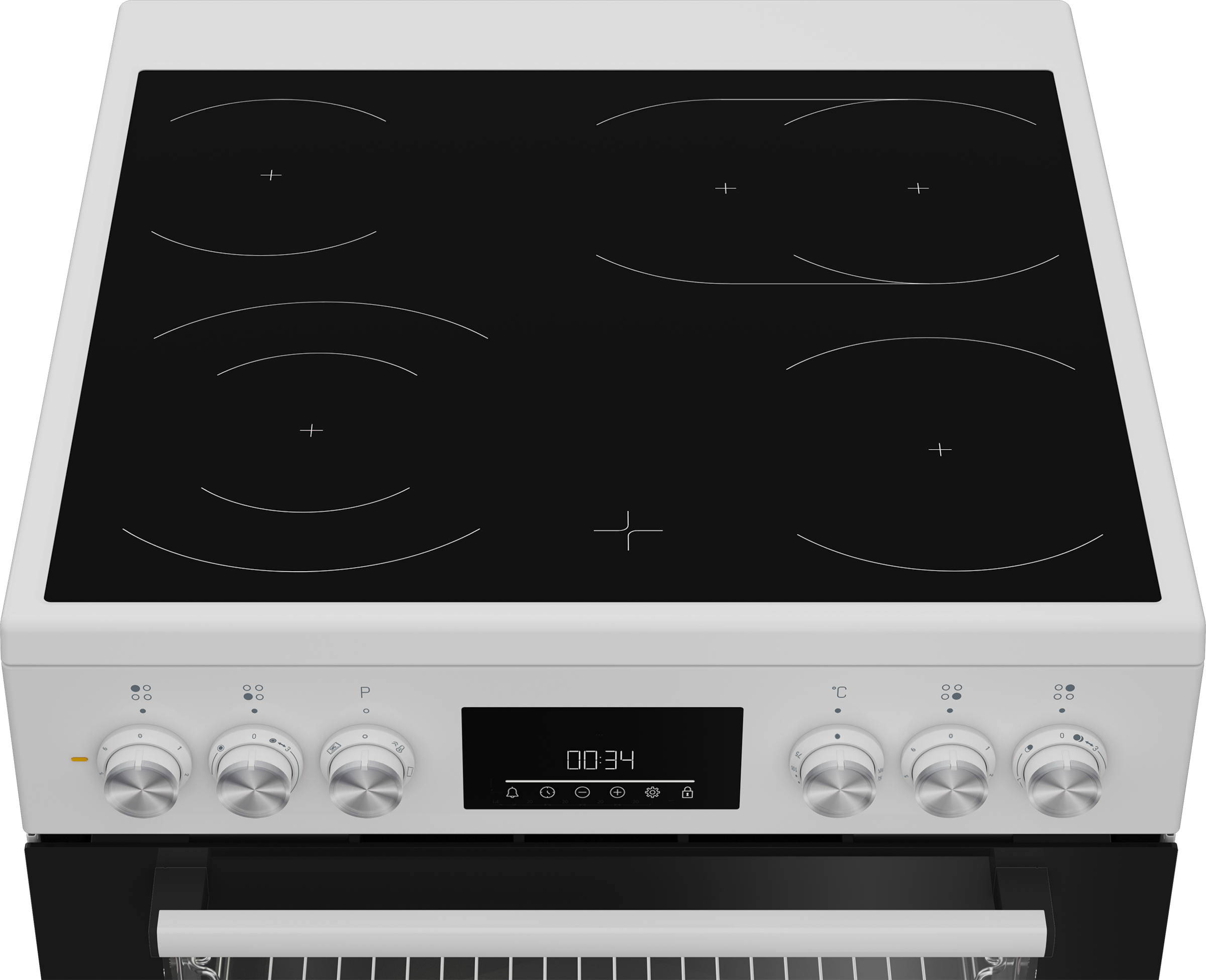 BEKO Elektro-Standherd »FBM67320XS« mit Teleskopauszug nachrüstbar