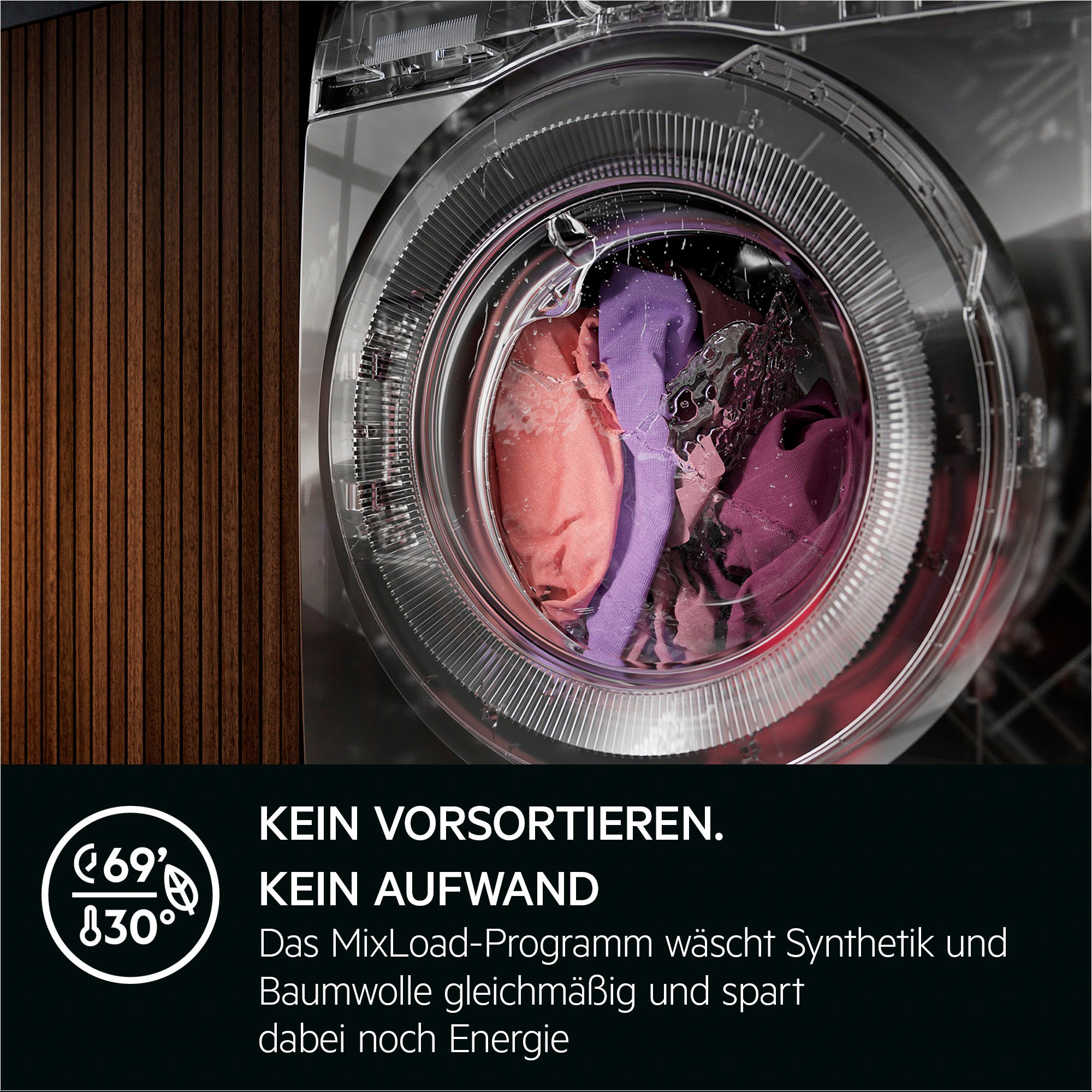 AEG Waschmaschine »LR7E75490«, 9 kg, 1400 U/min, ProSteam Dampf-Programm