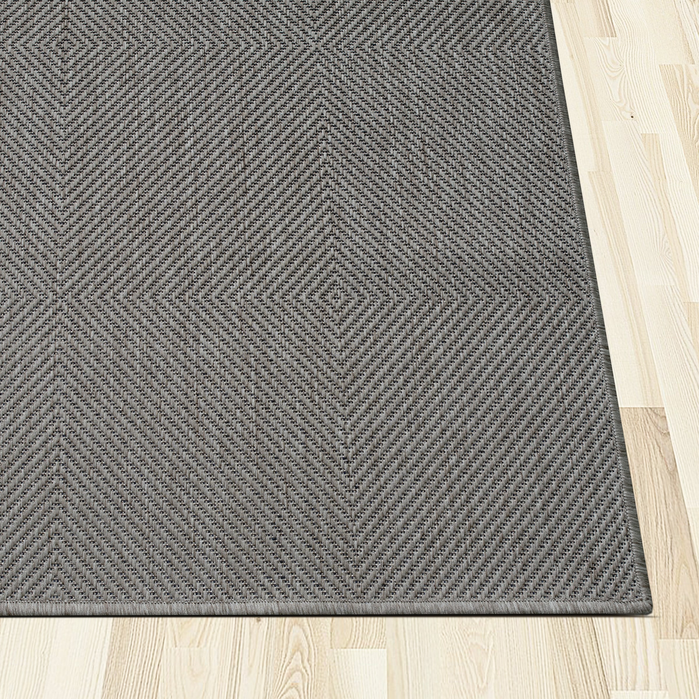 my home Teppich »Anna, auch als Läufer erhältlich«, rechteckig, 3 mm Höhe, In- und Outdoor geeignet, Sisal-Optik, Wetterfest & UV-beständig