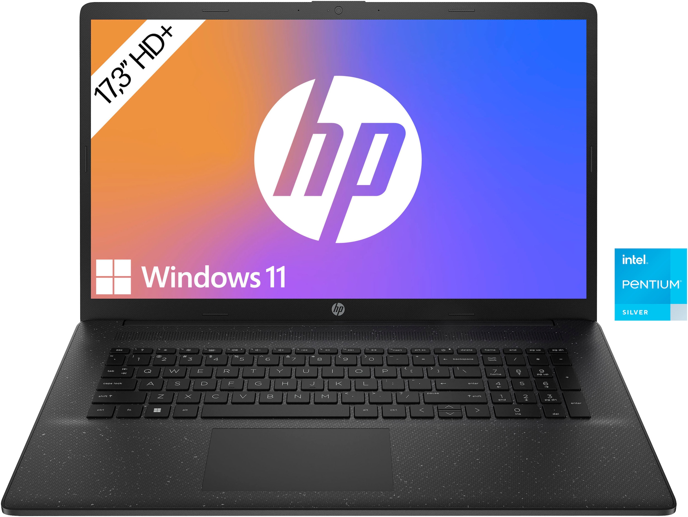 HP Notebook »17-cn0217ng«, 43,9 cm, / 17,3 Zoll, Intel, Pentium Silber, UHD Graphics 605, 512 GB SSD