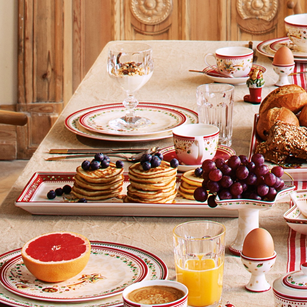 Villeroy & Boch Servierplatte »Kuchenplatte Winter Bakery Delight 40 x 17 cm bunt«
