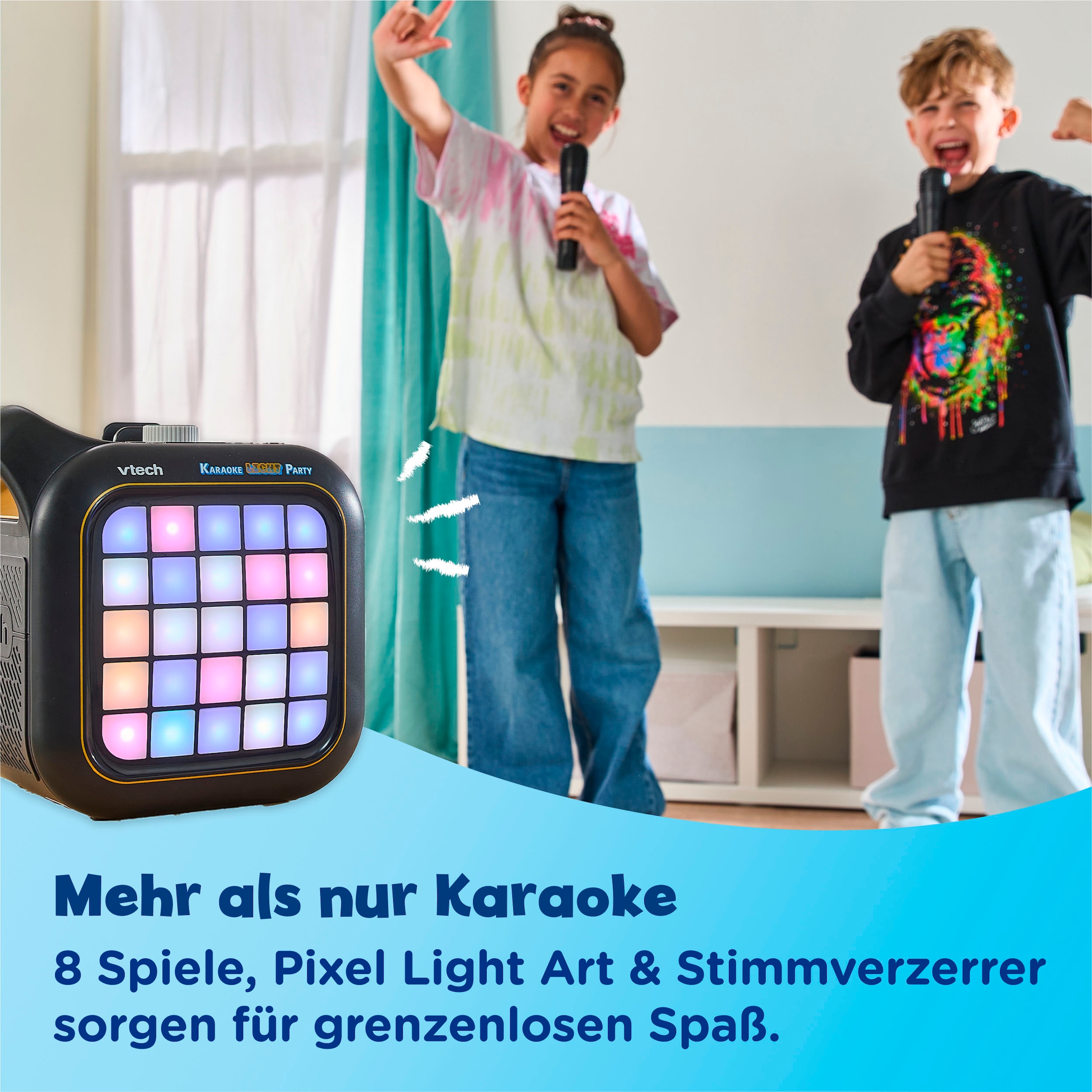 Vtech® Spielzeug-Musikinstrument »Karaoke Light Party«