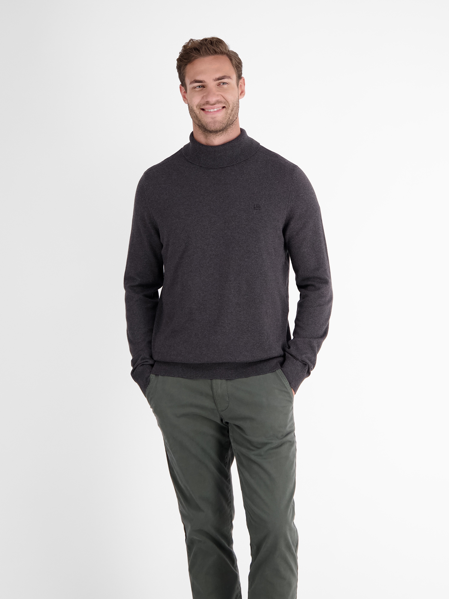 LERROS Rollkragenpullover »LERROS Rollkragen-Strickpullover«
