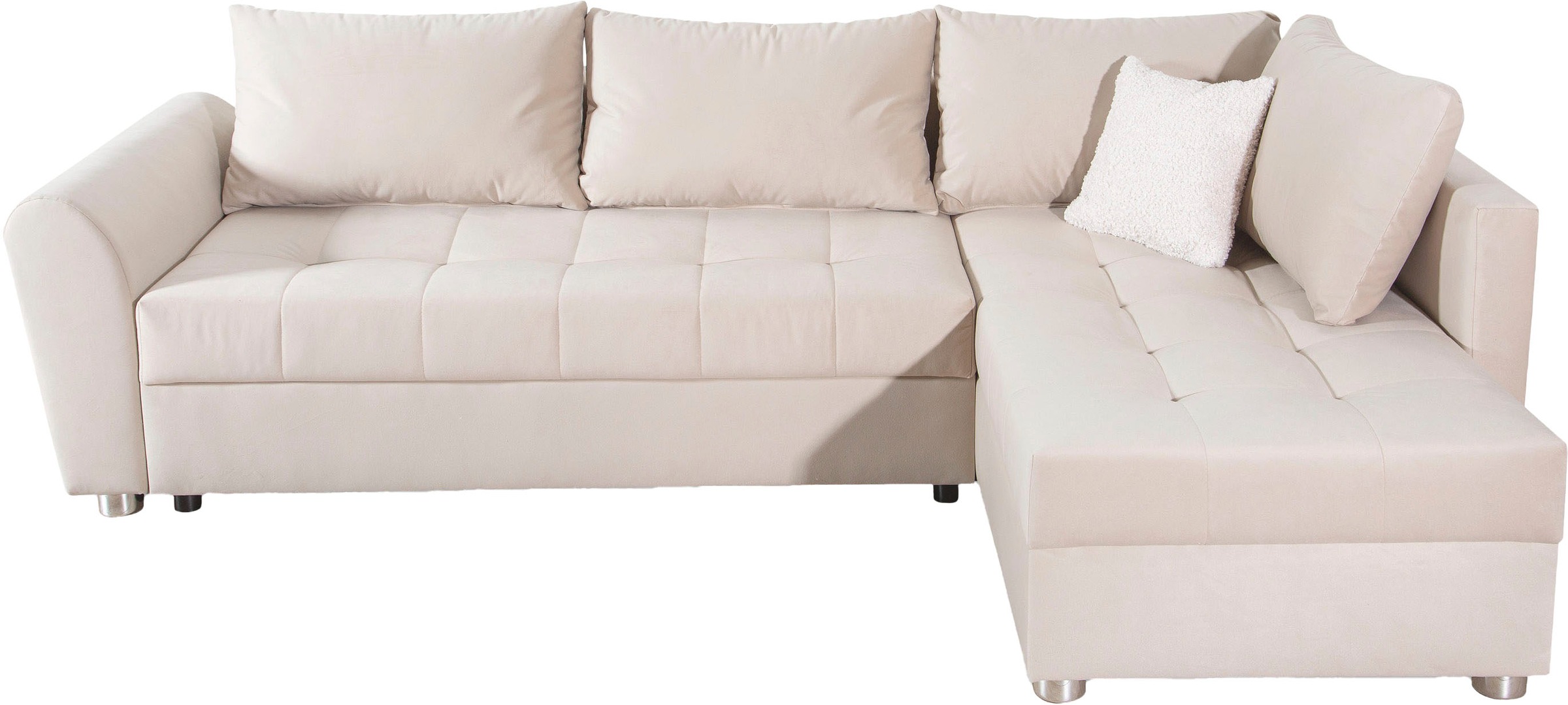 COLLECTION AB Ecksofa "JANA XL-Sofa L-Form", inkl. Bettfunktion, Bettkasten günstig online kaufen