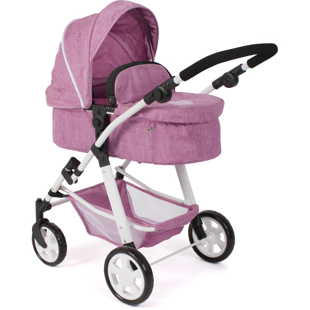 CHIC2000 Kombi-Puppenwagen »Nele, Jeans Pink«