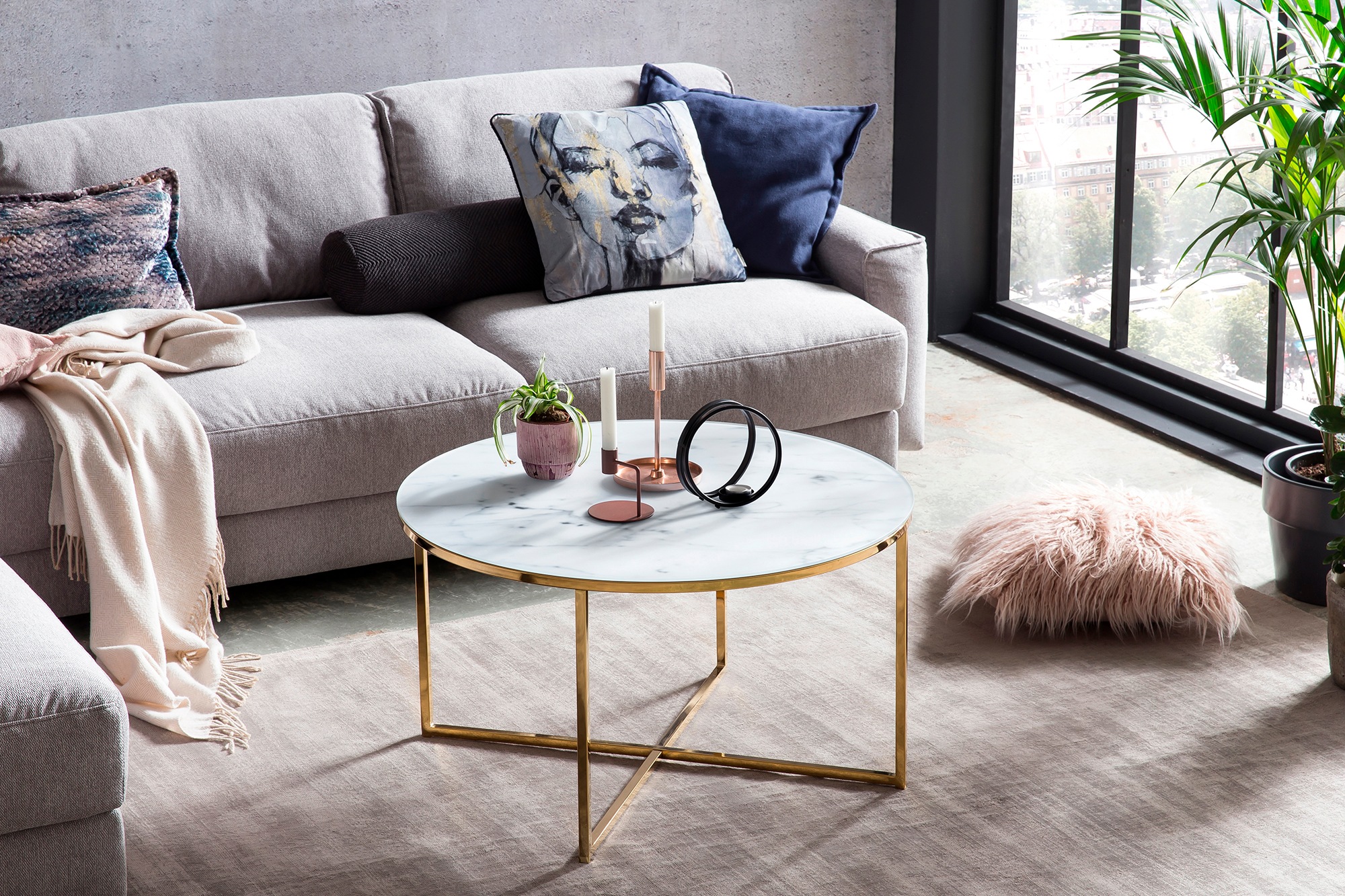 SalesFever Couchtisch »Caorle Coffeetable im eleganten Stil« Elegantes Desi günstig online kaufen