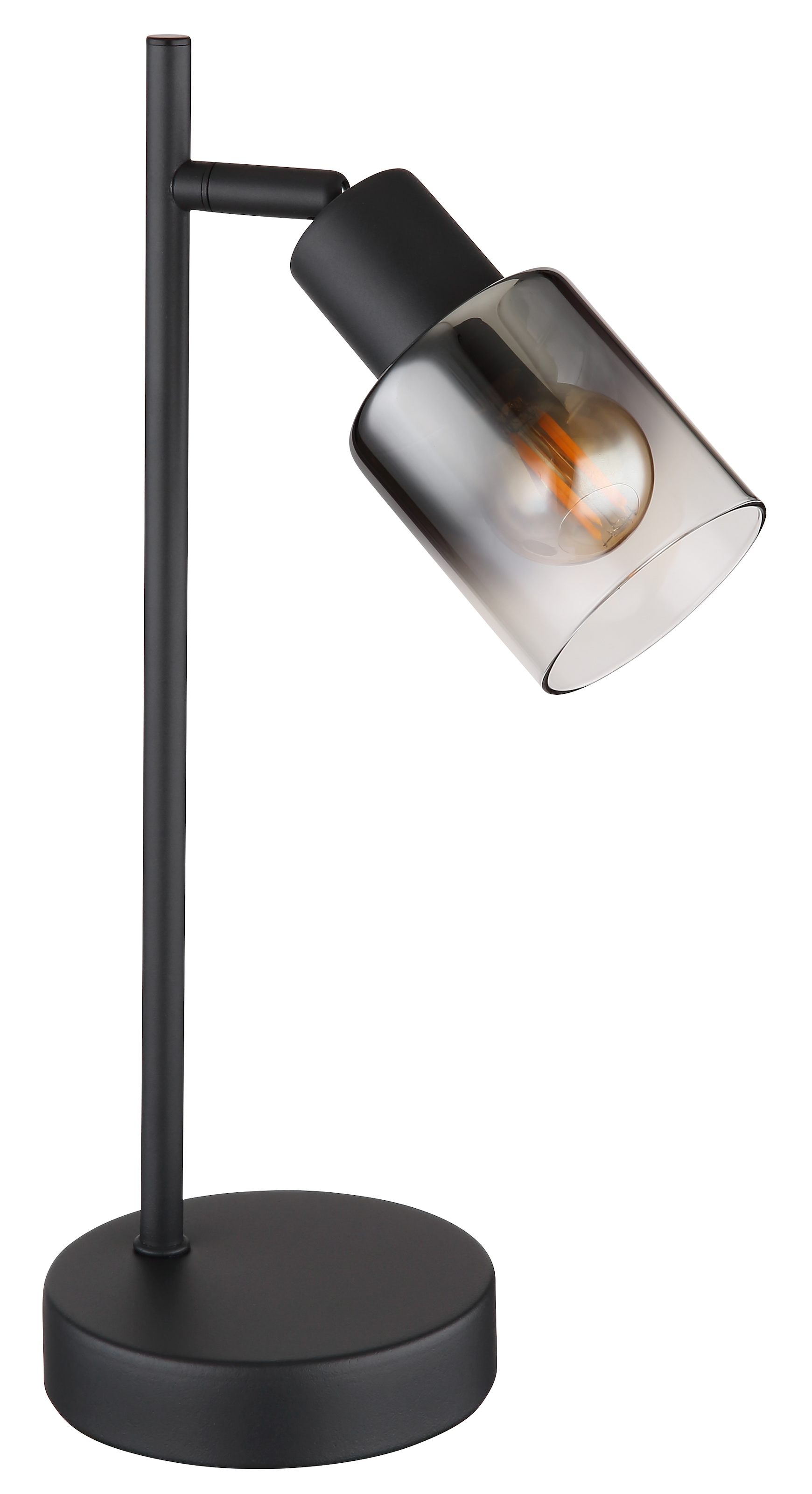 GLOBO LIGHTING Tischleuchte »HUBERTUS« E14 1 Stk. Tischlampe Nachttischlampe Deko-Tischleuchte Schlafzimmer