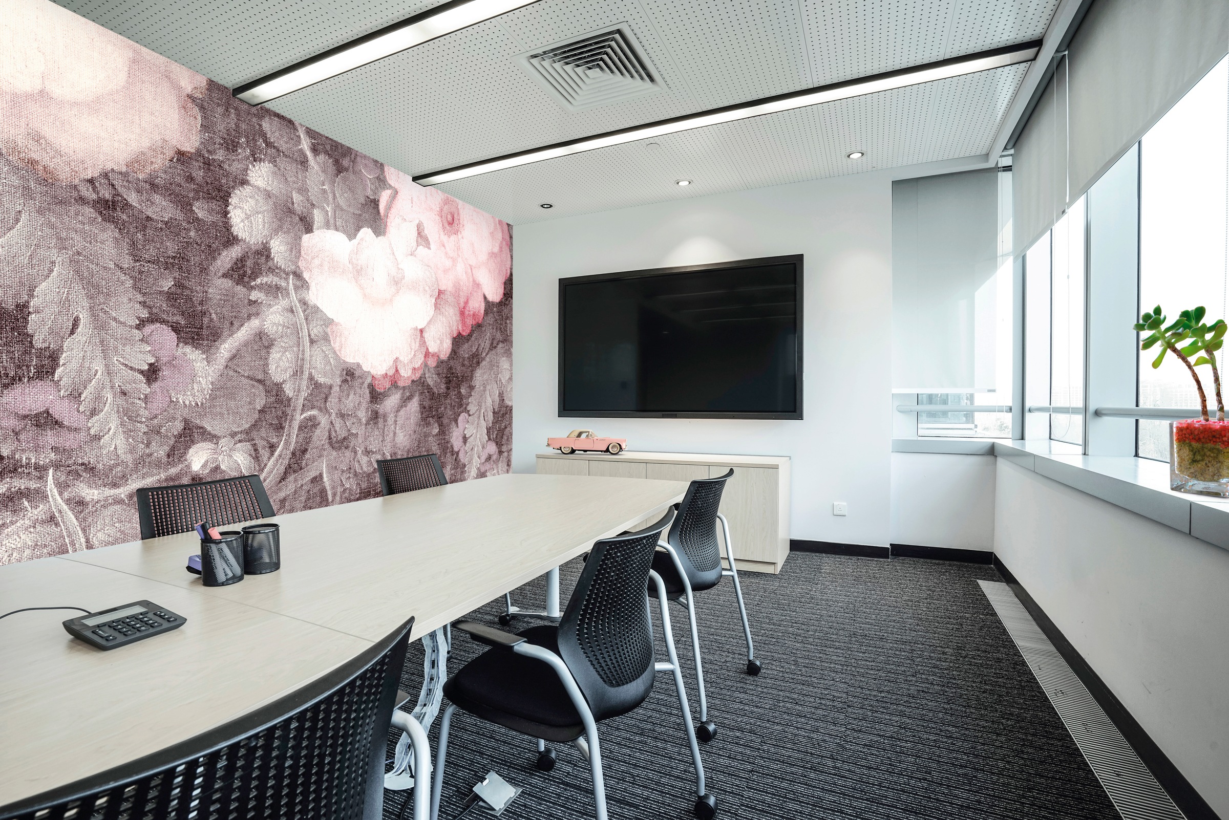 Architects Paper Fototapete »Atelier 47 Art Blossom 2« floral glatt Vlies, günstig online kaufen