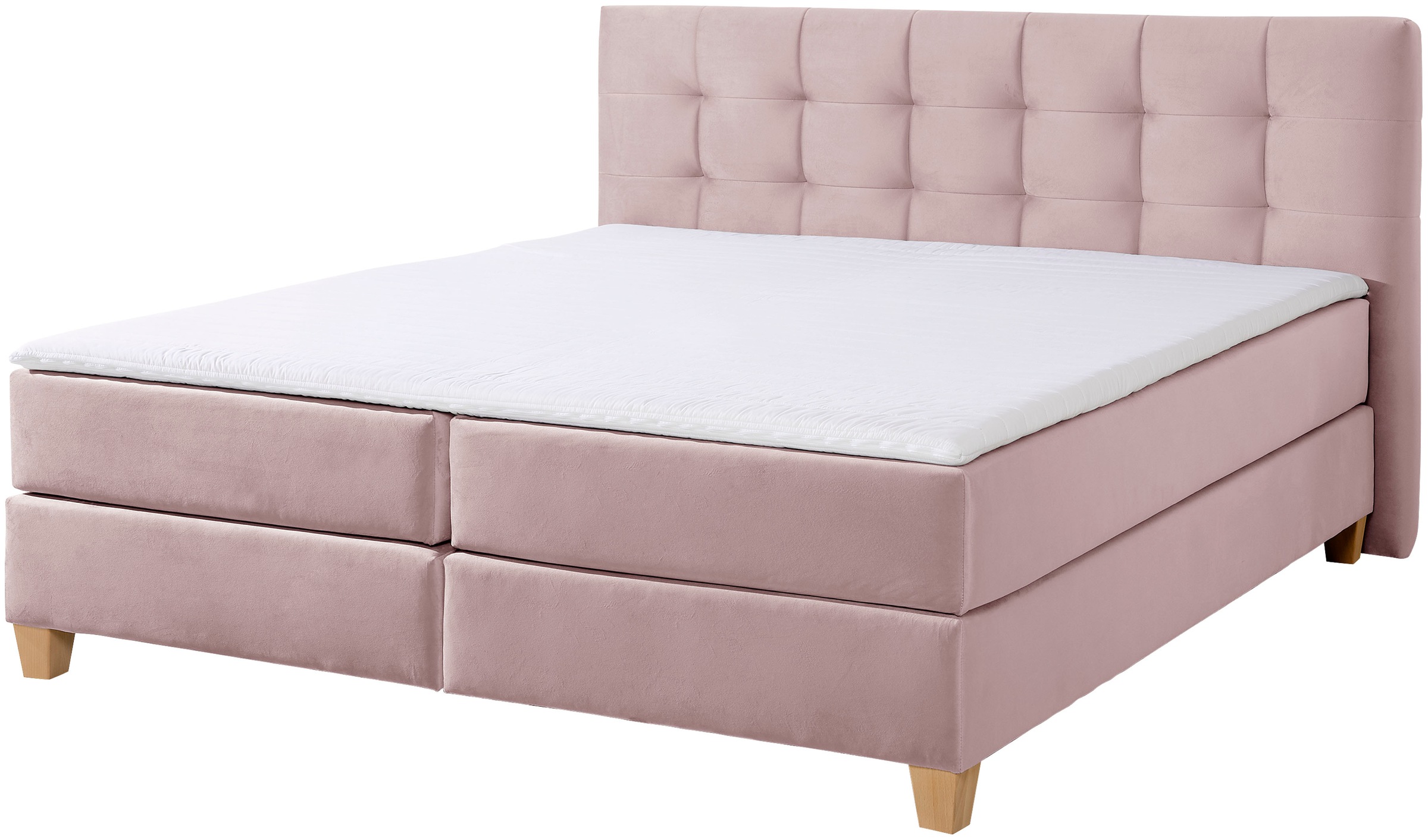 4. Bild von Home affaire Boxspringbett »Moulay«, inkl. Topper, in Überlänge 220 cm, 3 Härtegrade, auch in H4