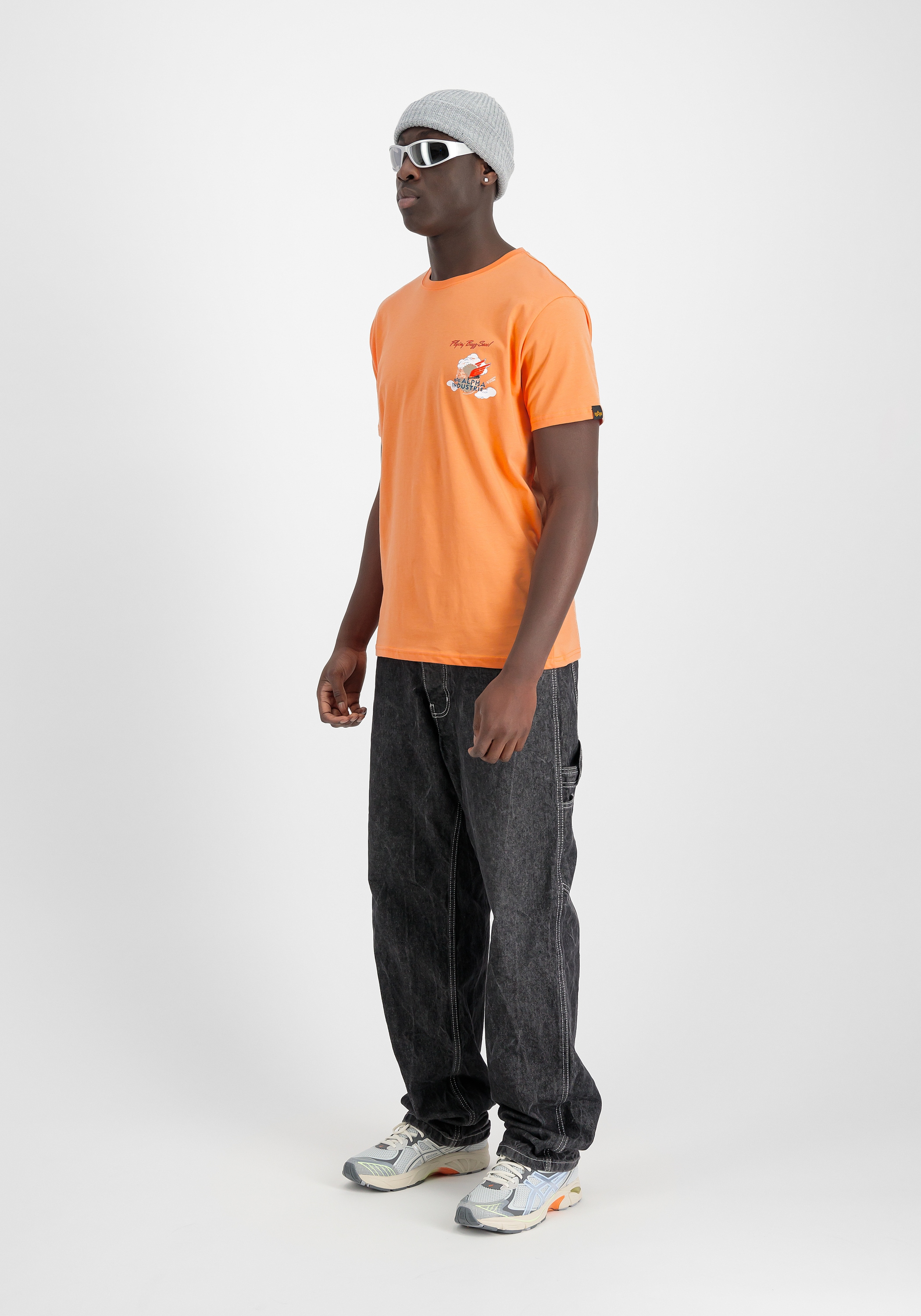 Alpha Industries T-Shirt »Alpha Industries Men - T-Shirts Flying Buzz Small Logo T«