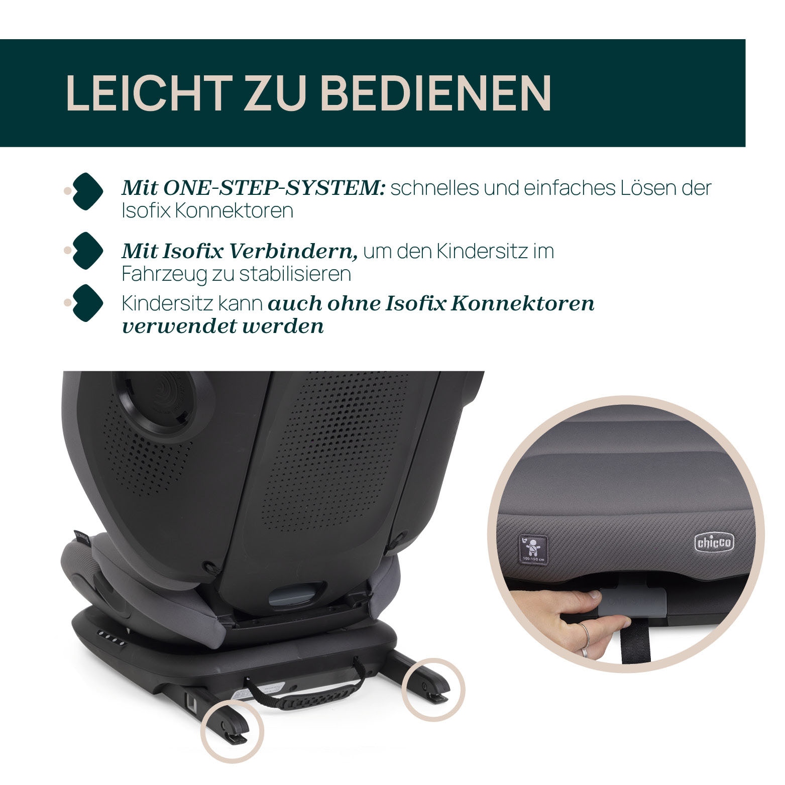 Chicco Autokindersitz »Fold & Go I-Size«