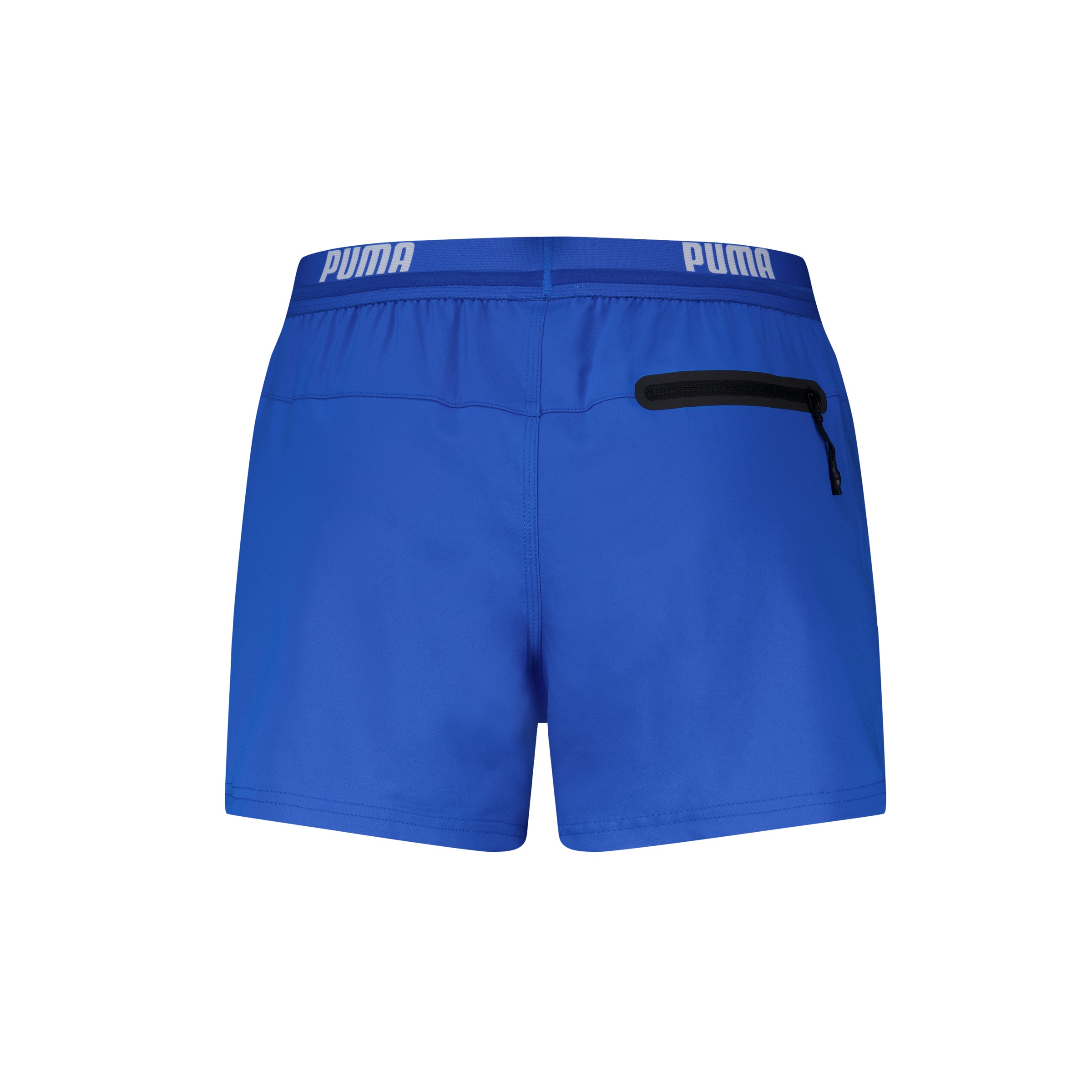 PUMA Badeshorts »PUMA SWIM MEN LOGO SHORT SHORTS 1P« Seitentaschen, Gesäßtasche mit Reißverschluss, Kordelzug