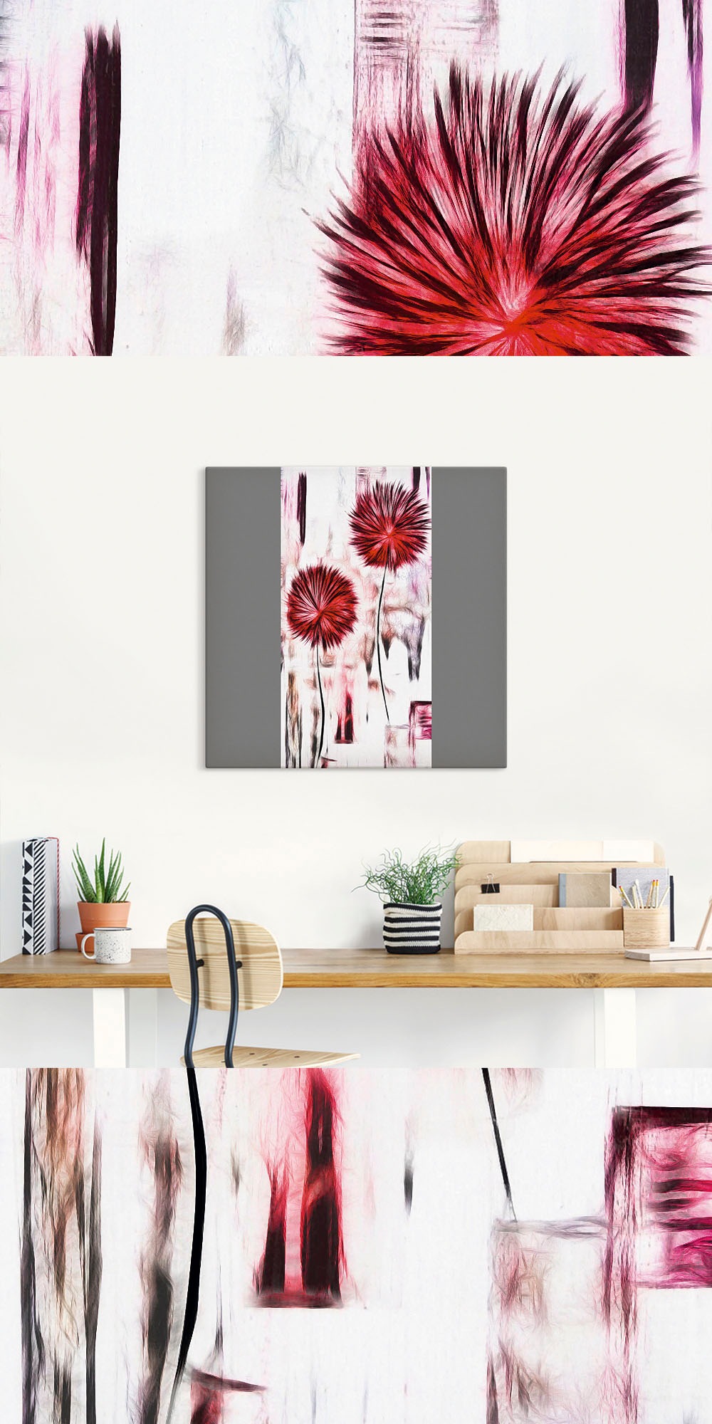 Artland Wandbild »Blumen«, Blumen, (1 St.), als Alubild, Leinwandbild, Wand günstig online kaufen