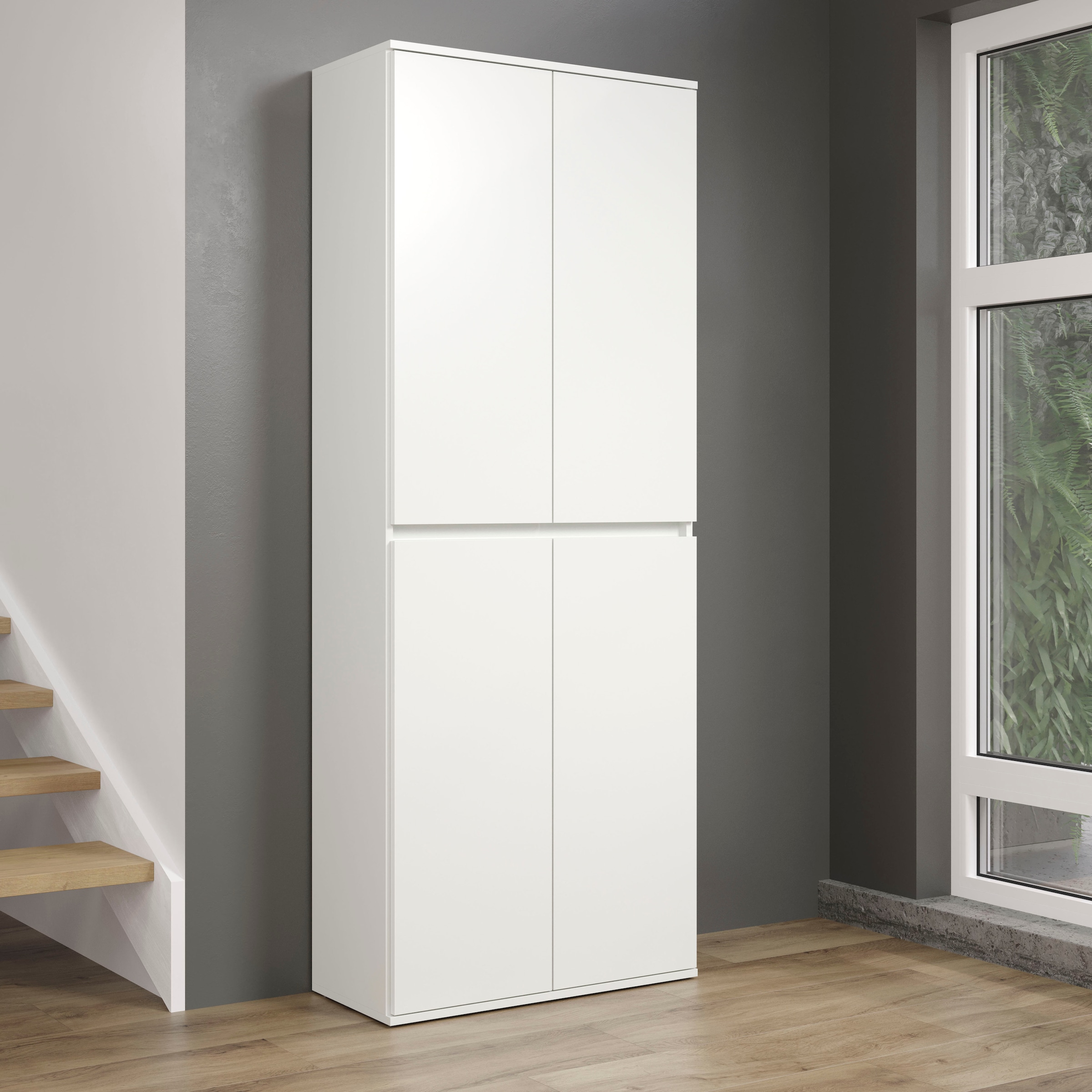 INOSIGN Mehrzweckschrank »Novara«, oder Garderobenschrank - (T/H): 34/191 cm, Breite 37 cm oder 74 cm