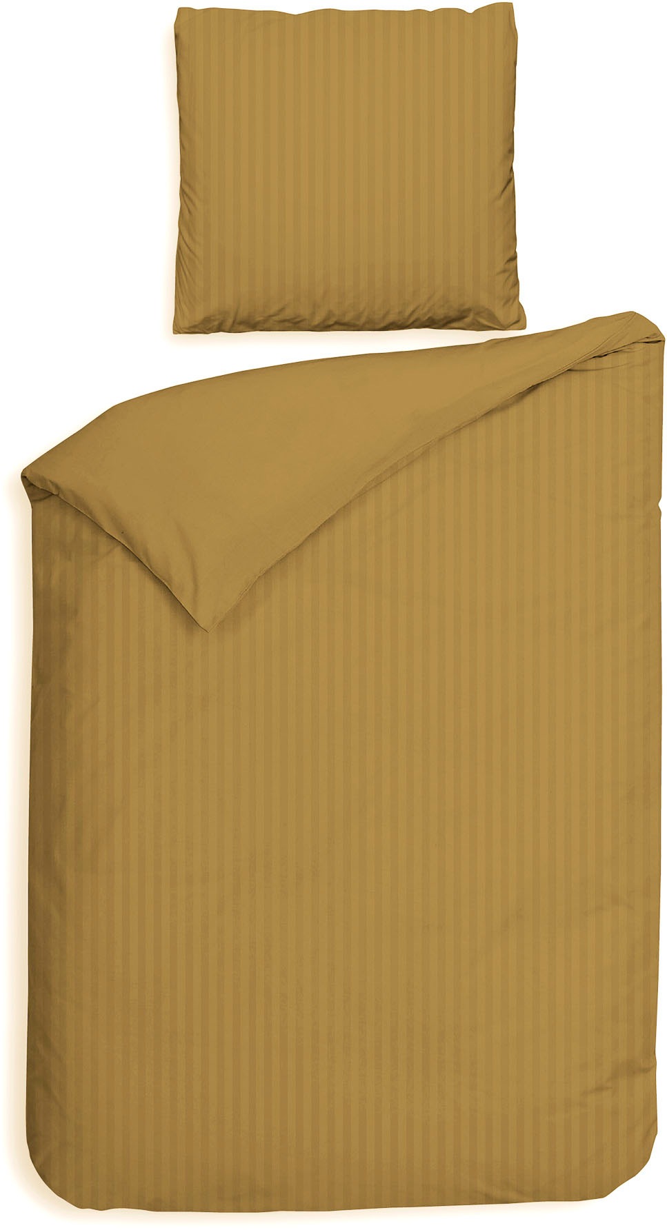 Heckett & Lane Bettwäsche »Banda« 2 tlg. hochwertiges Mako-Satin, Streifen günstig online kaufen