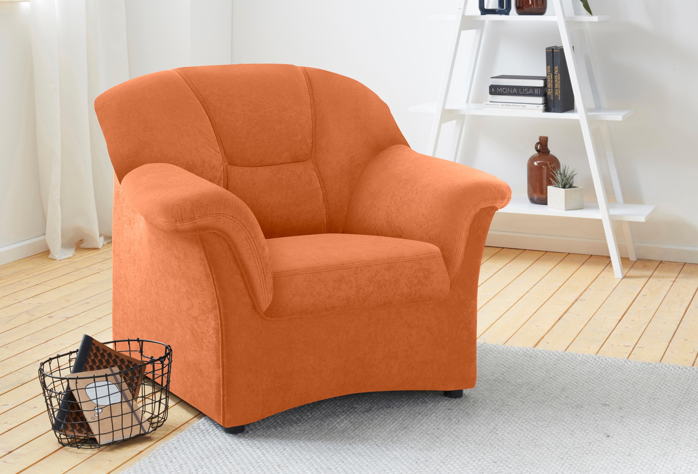 DOMO collection Sessel »Sarafina zeitlos und elegant, bequem« wahlweise mit günstig online kaufen
