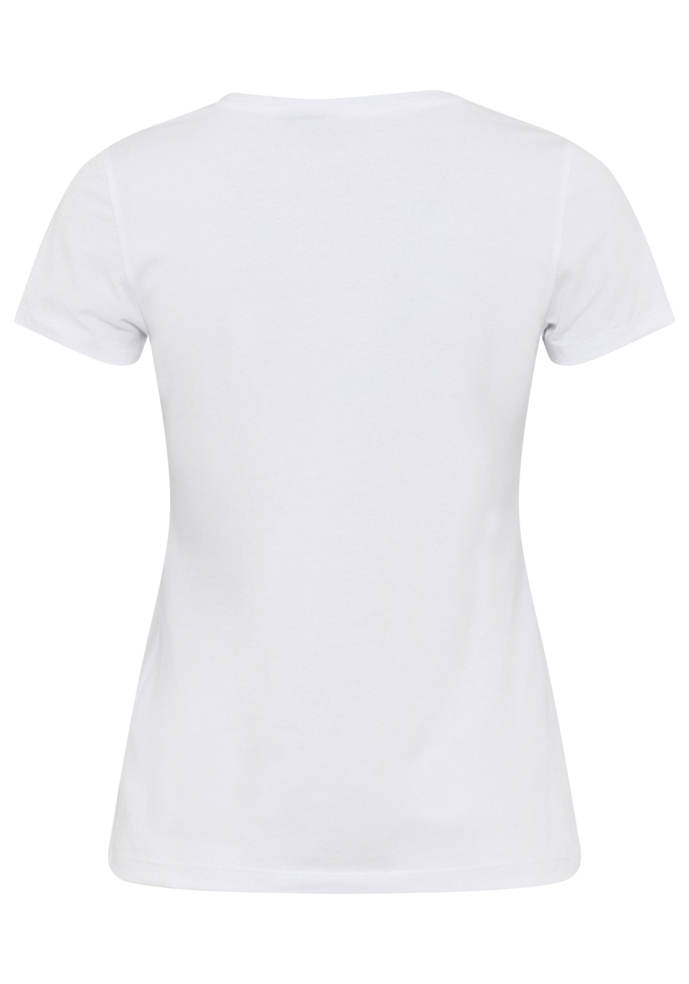 Bruno Banani T-Shirt, mit Logo-Print und Glitzersteinen - NEUE KOLLEKTION