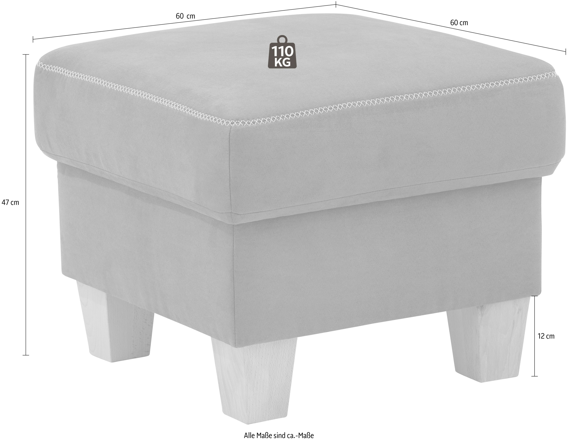 Home affaire Hocker »Soleo«, (Soleo V), passend zum "Solea"-Ecksofa