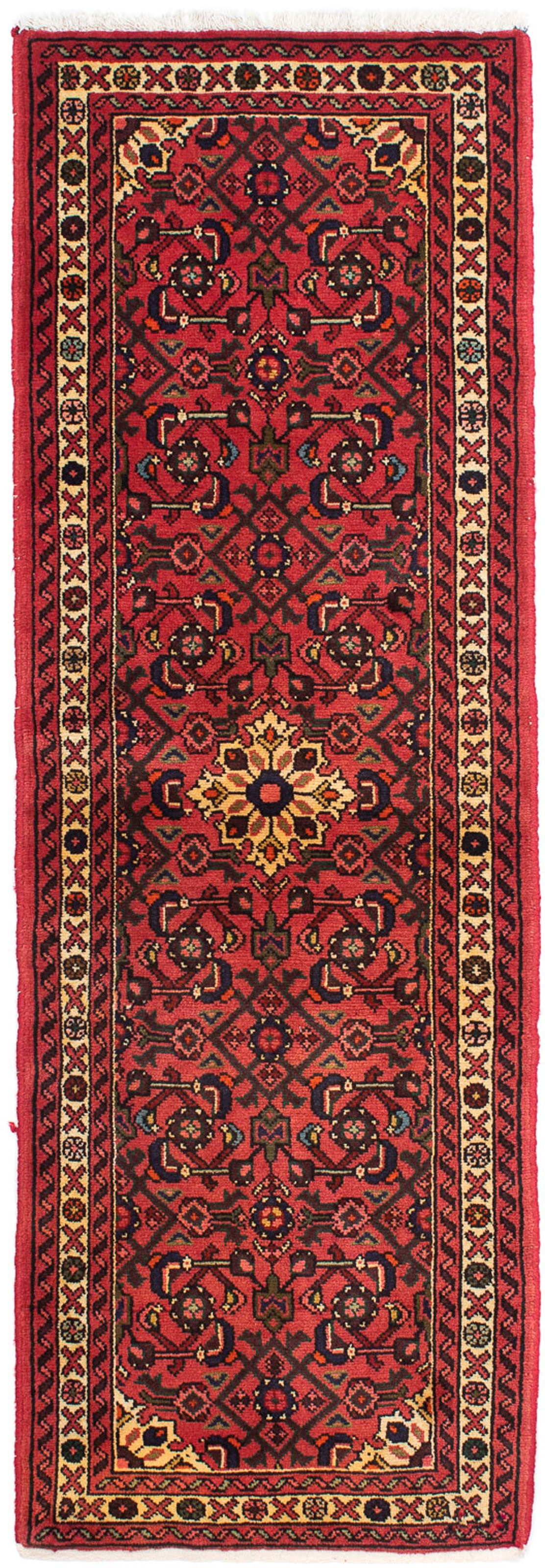 morgenland Orientteppich »Perser - Nomadic - 203 x 68 cm - dunkelrot«, rech günstig online kaufen