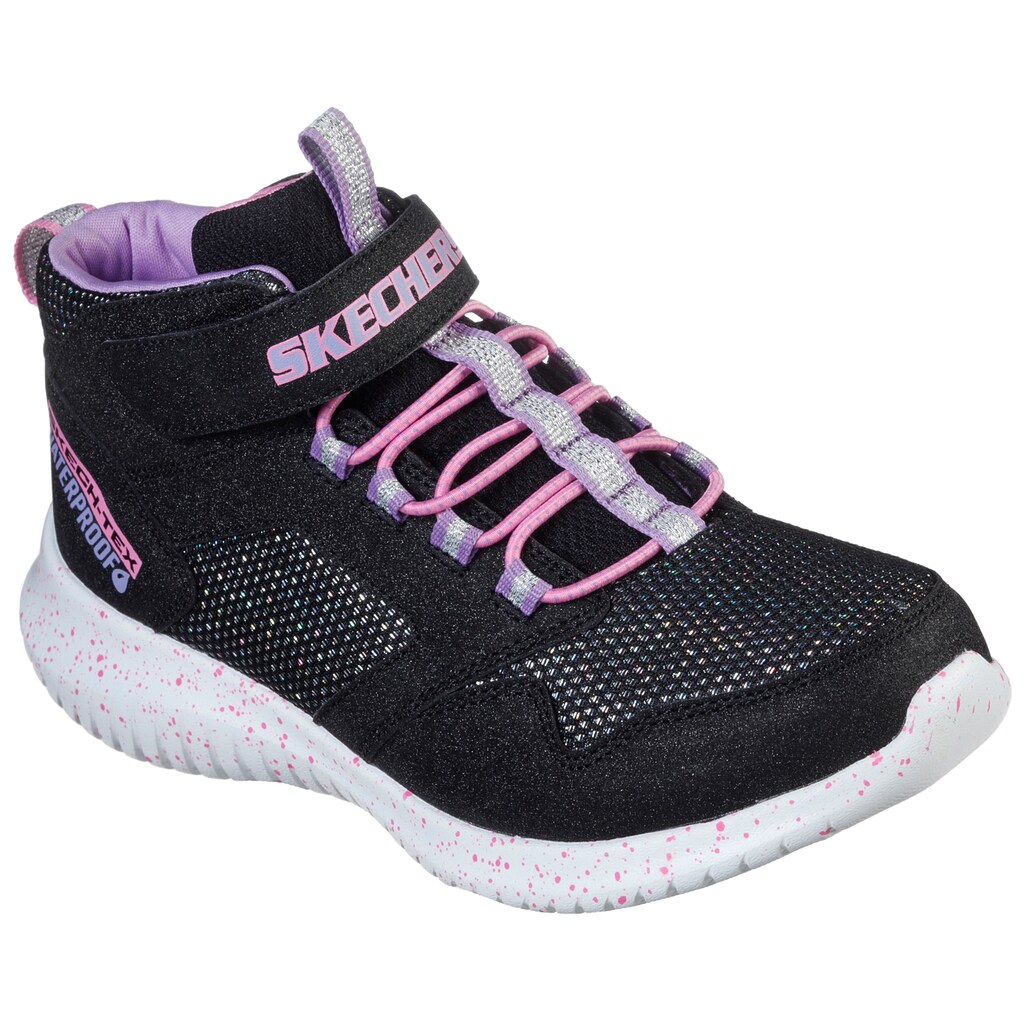 Skechers Kids Sneaker »BUNGEE & STRAP BOOT«, mit Gummizug und Klettriegel