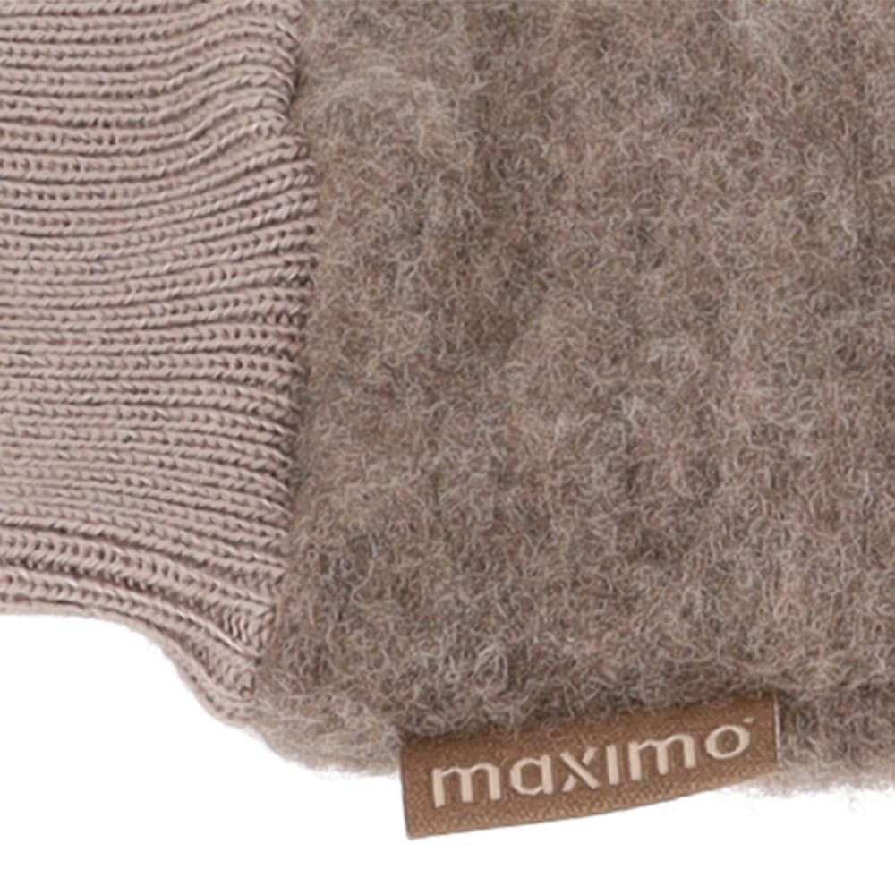 MAXIMO Fäustlinge, (1Paar), atmungsaktiv, wärmend, Wollfleece