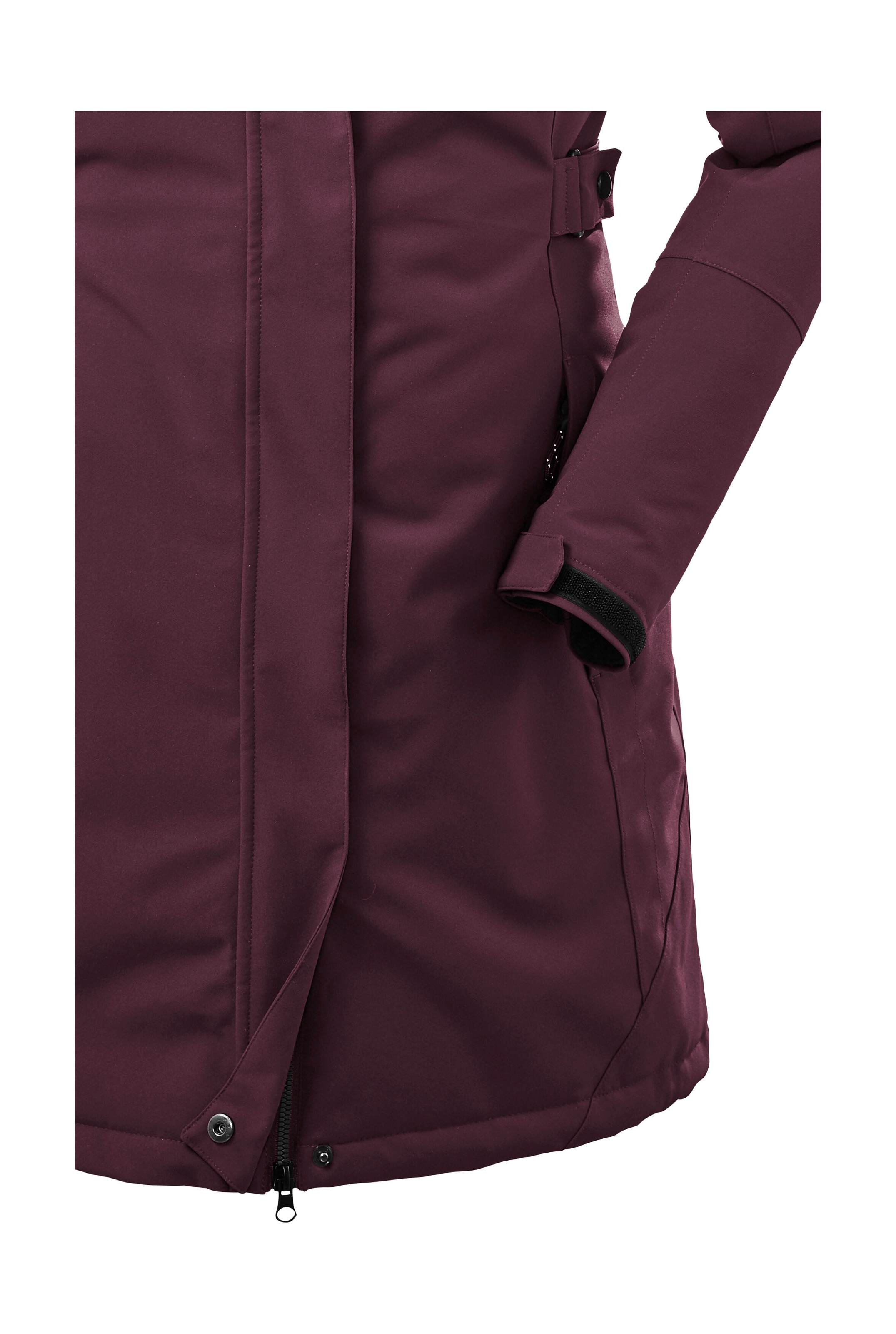 Killtec Parka »KOW 165 WMN PRK«, Wasser- und winddichter Parka mit Teddyfleece und abnehmbarer Kapuze
