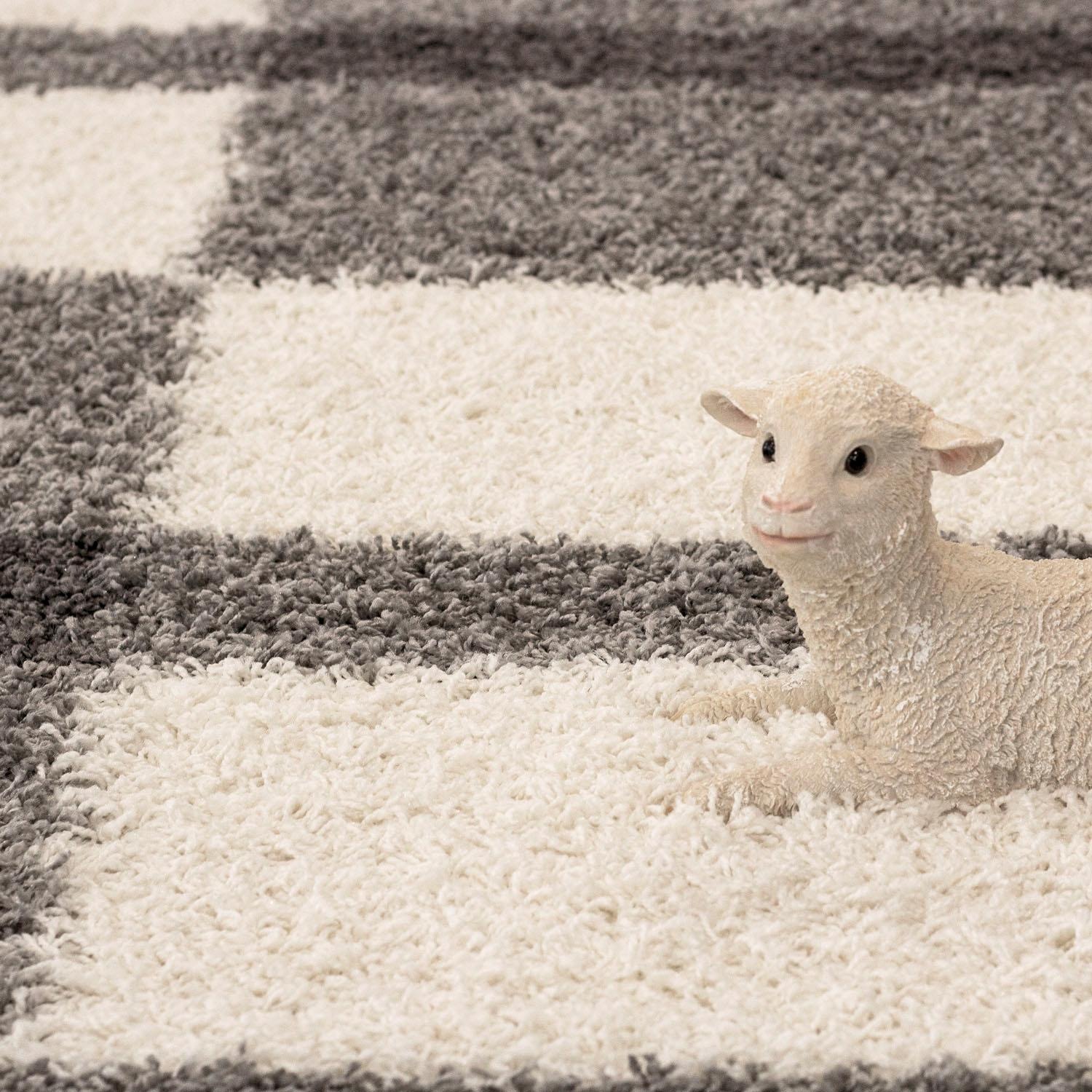Ayyildiz Teppiche Hochflor-Teppich »Gala Shaggy 2505«, rechteckig, 30 mm Höhe, Langflor, Läufer, alle Räume, Wohnzimmer