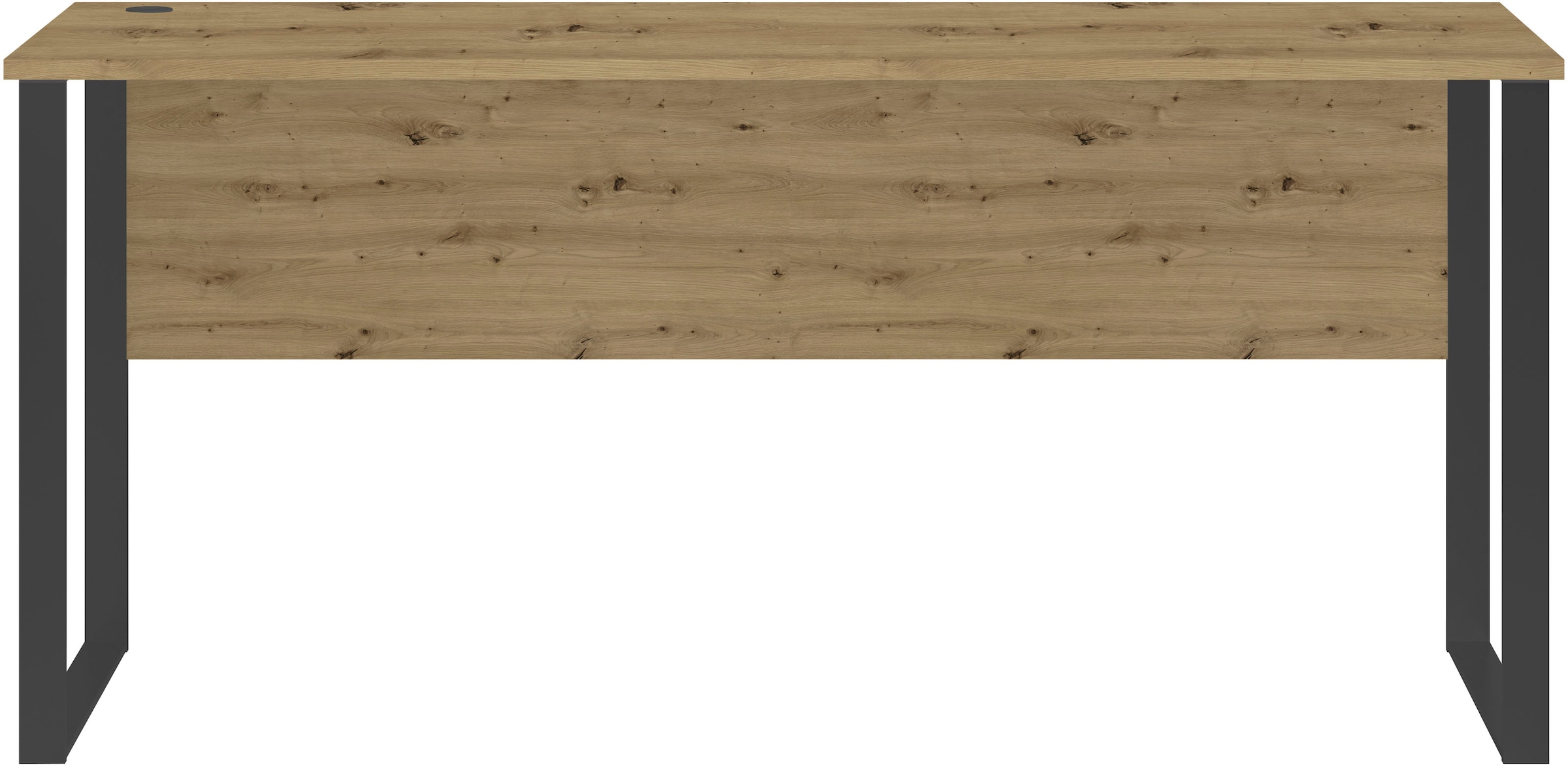 BEGA OFFICE Schreibtisch »Amanda« 1 Stk. tlg. Kabeldurchlass, Metallkufen, günstig online kaufen