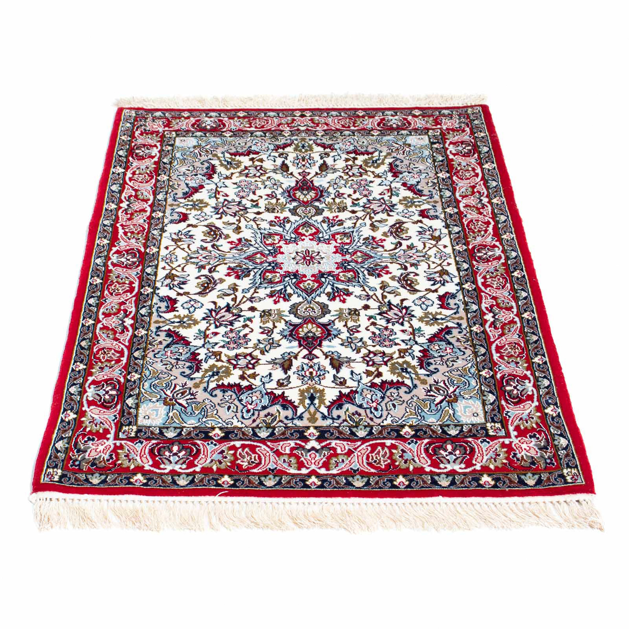 morgenland Orientteppich »Perser - Isfahan - Premium - 103 x 70 cm - beige« günstig online kaufen
