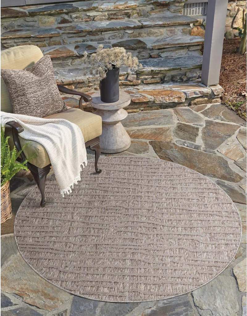Carpet City Teppich "In-& Outdoorteppich Santorini 450, 3D-Effekt, Gestreif günstig online kaufen