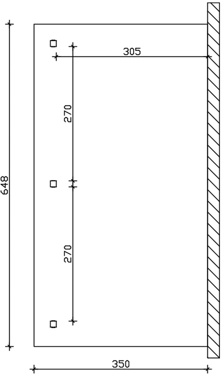 Skanholz Terrassendach »Bormio«