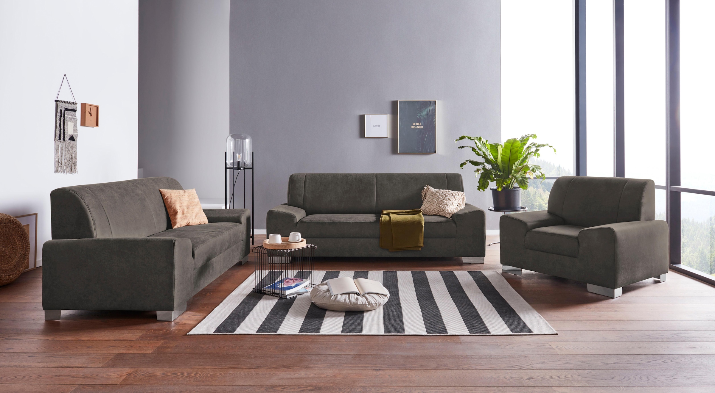 DOMO collection 2-Sitzer »Anzio«, wahlweise mit Federkern
