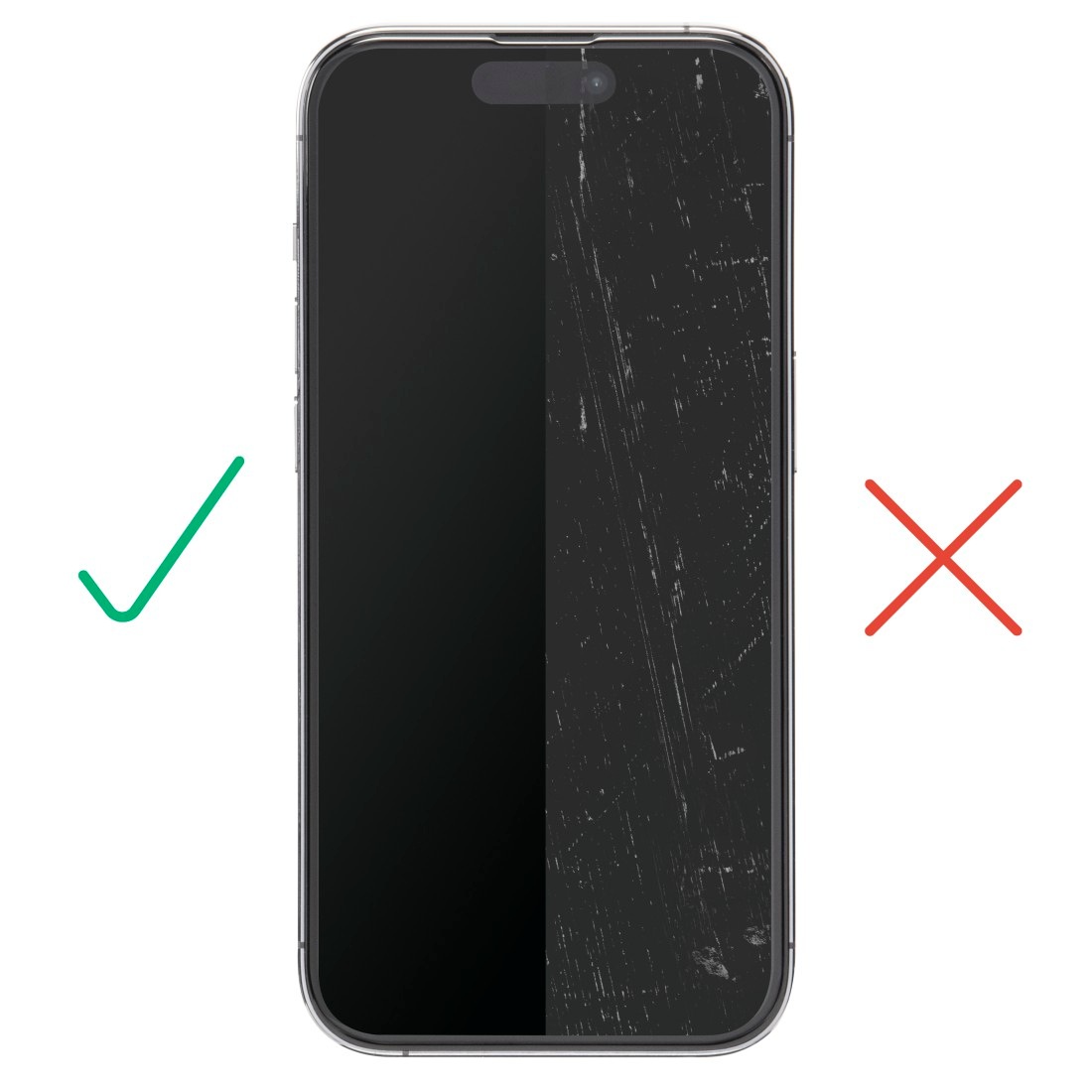 Hama Displayschutzglas »Displayschutz für iPhone 15 Plus (Panzerglas, ultraklar, Montagehilfe)«, für iPhone 15 Plus