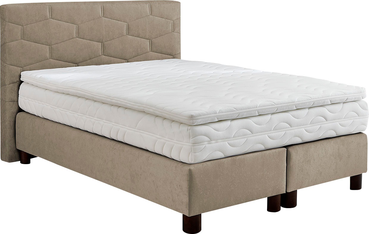 Westfalia Schlafkomfort Boxspringbett wahlweise mit Topper günstig online kaufen