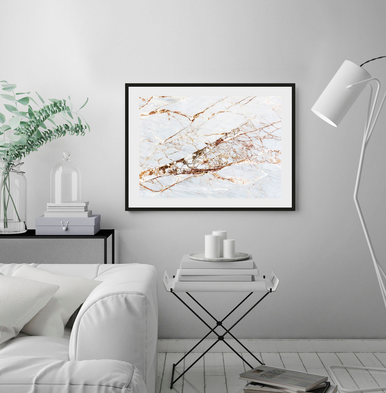 queence Bild »Vera«, Abstrakt-Marmor-Kunst-Gemälde, (1 St.), HD Premium Pos günstig online kaufen