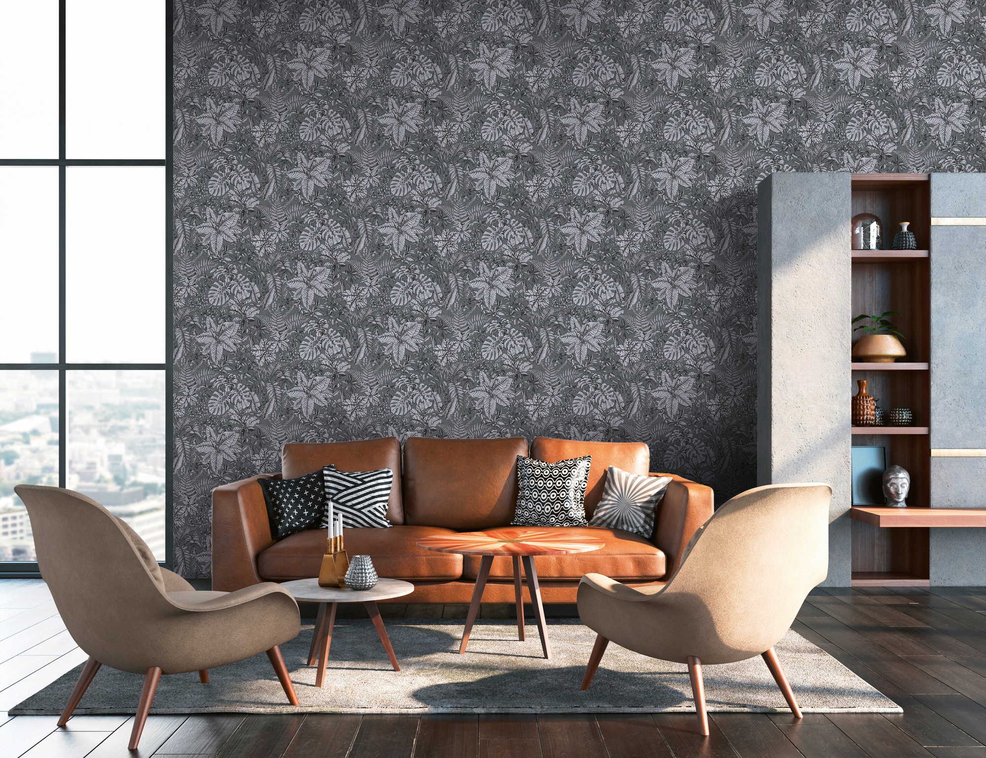 Daniel Hechter Vliestapete »Dschungel«, botanisch-tropisch-floral, Designertapete Tapete Dschungel Tapeten Wohnzimmer Schlafzimmer Küche